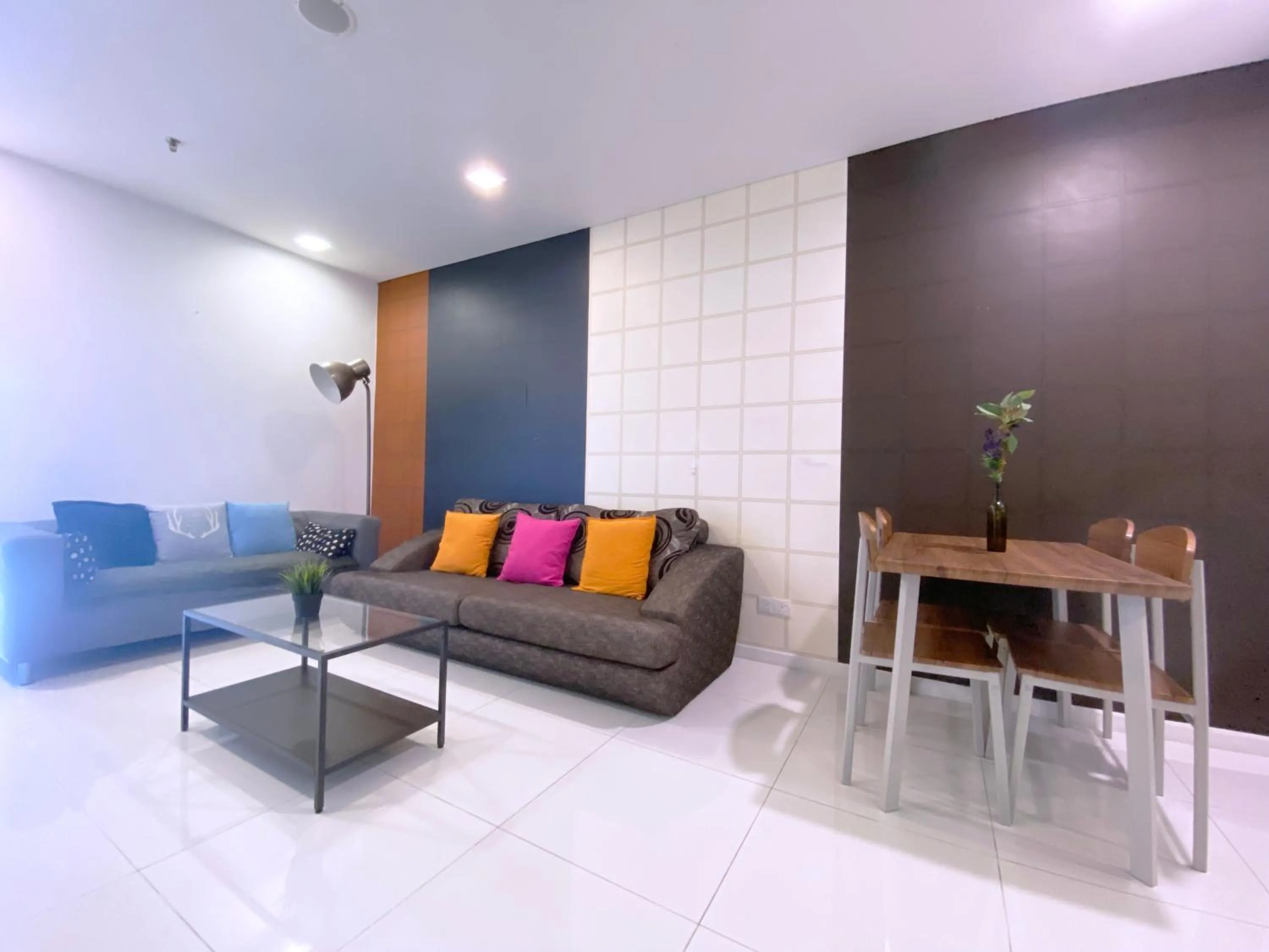 Seating Area in Mercu Summer Suite KLCC @ Penguin Homes