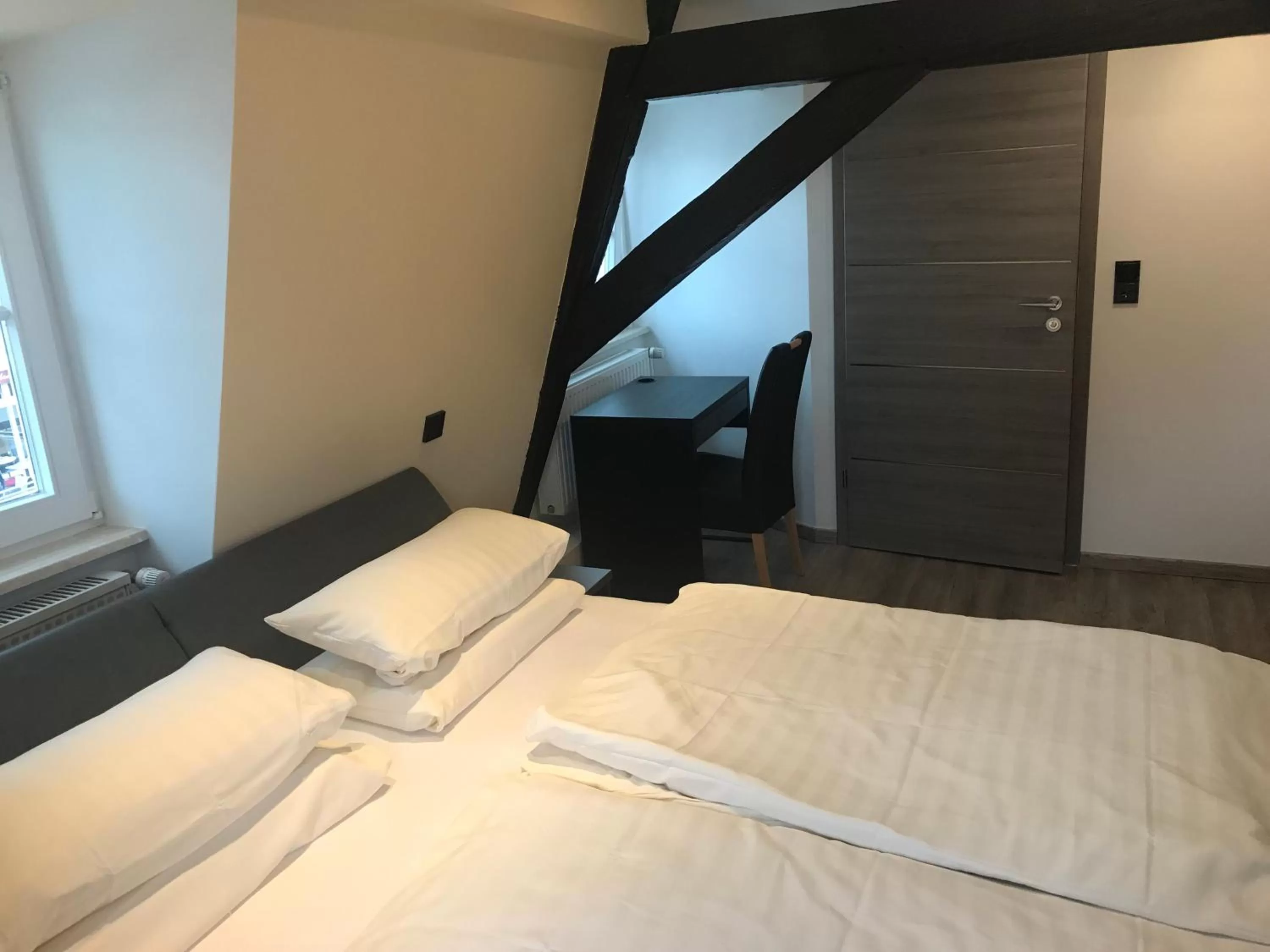 Bed in Hotel Friedrich