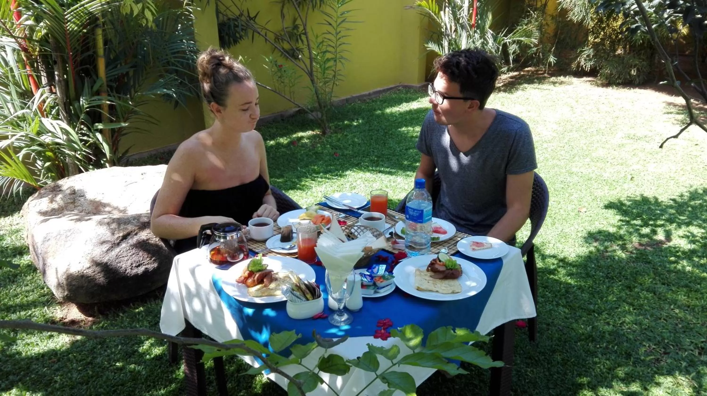 Guests in Inlak Garden Hotel