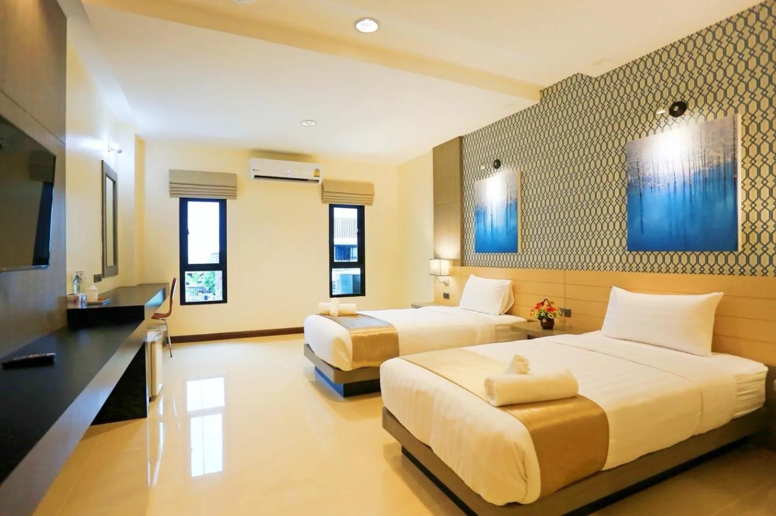 Photo of the whole room in iBiz Boutique Hotel