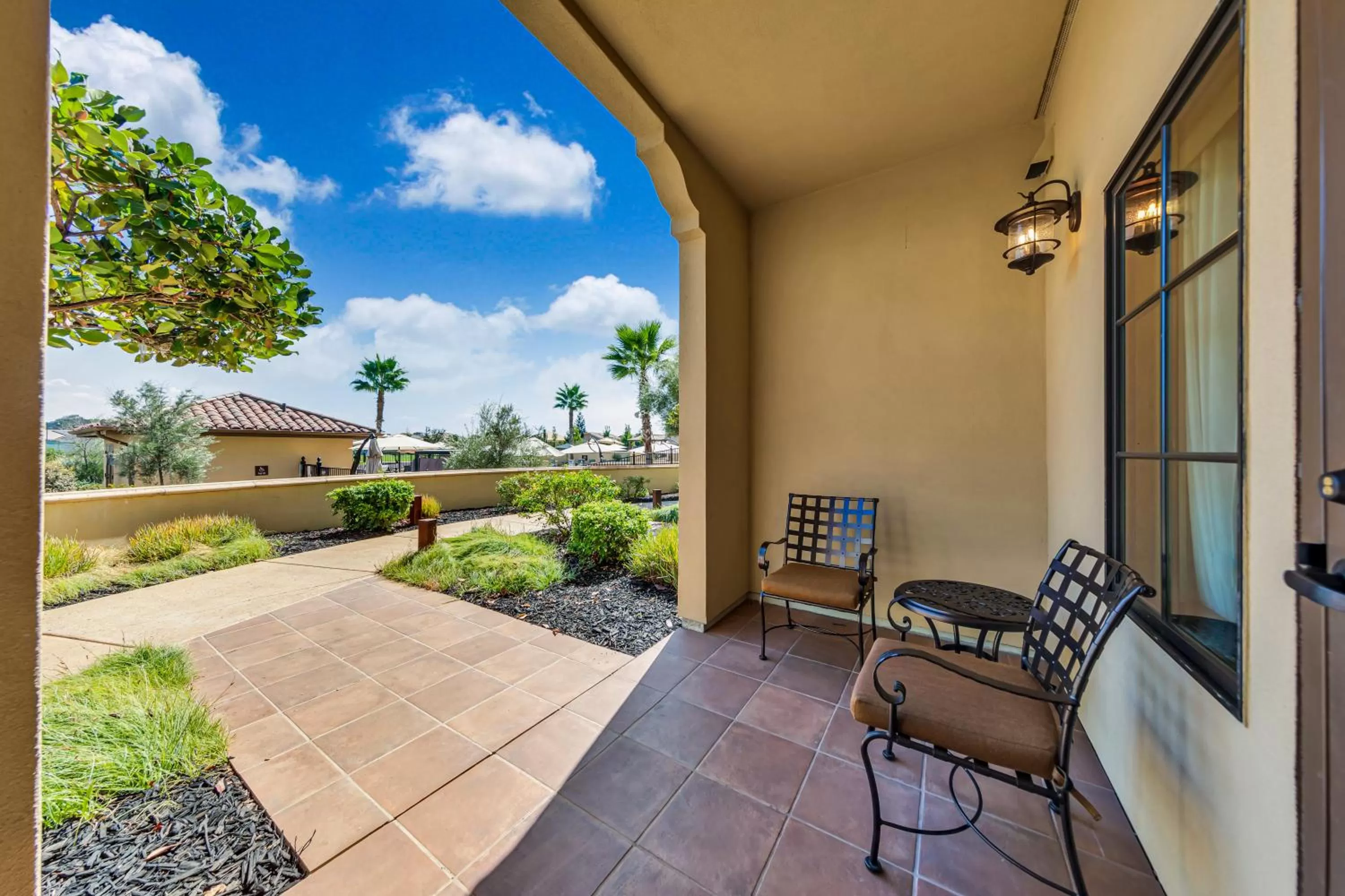 Patio in The Murieta Inn and Spa