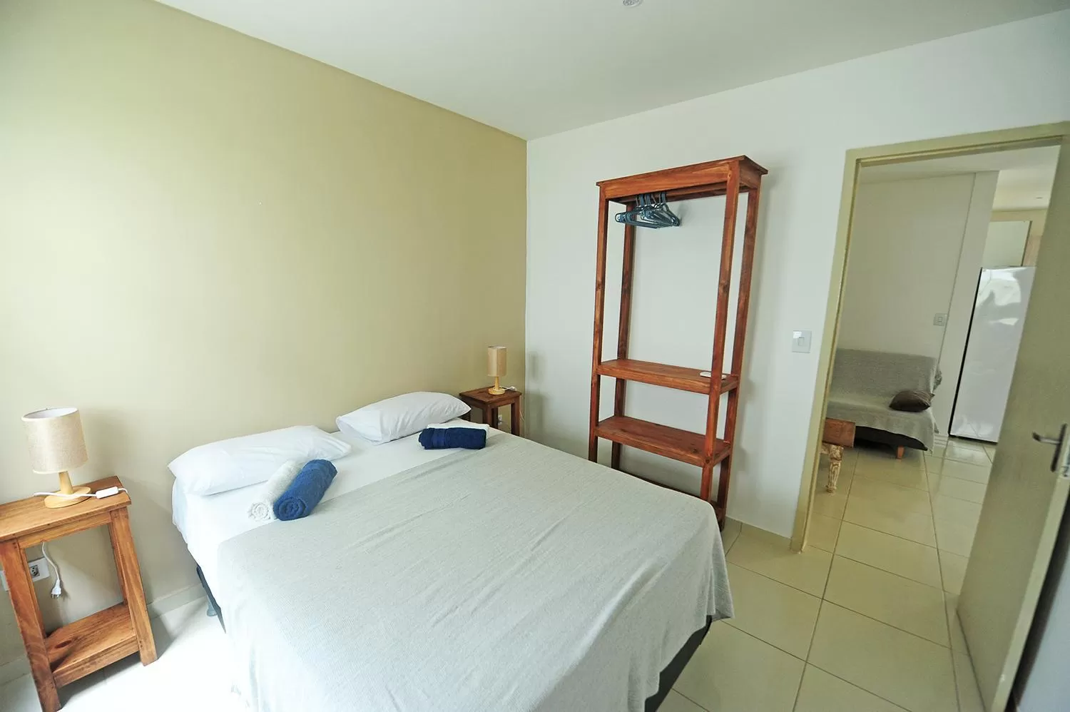 Bed in Manga Verde Beach Residence