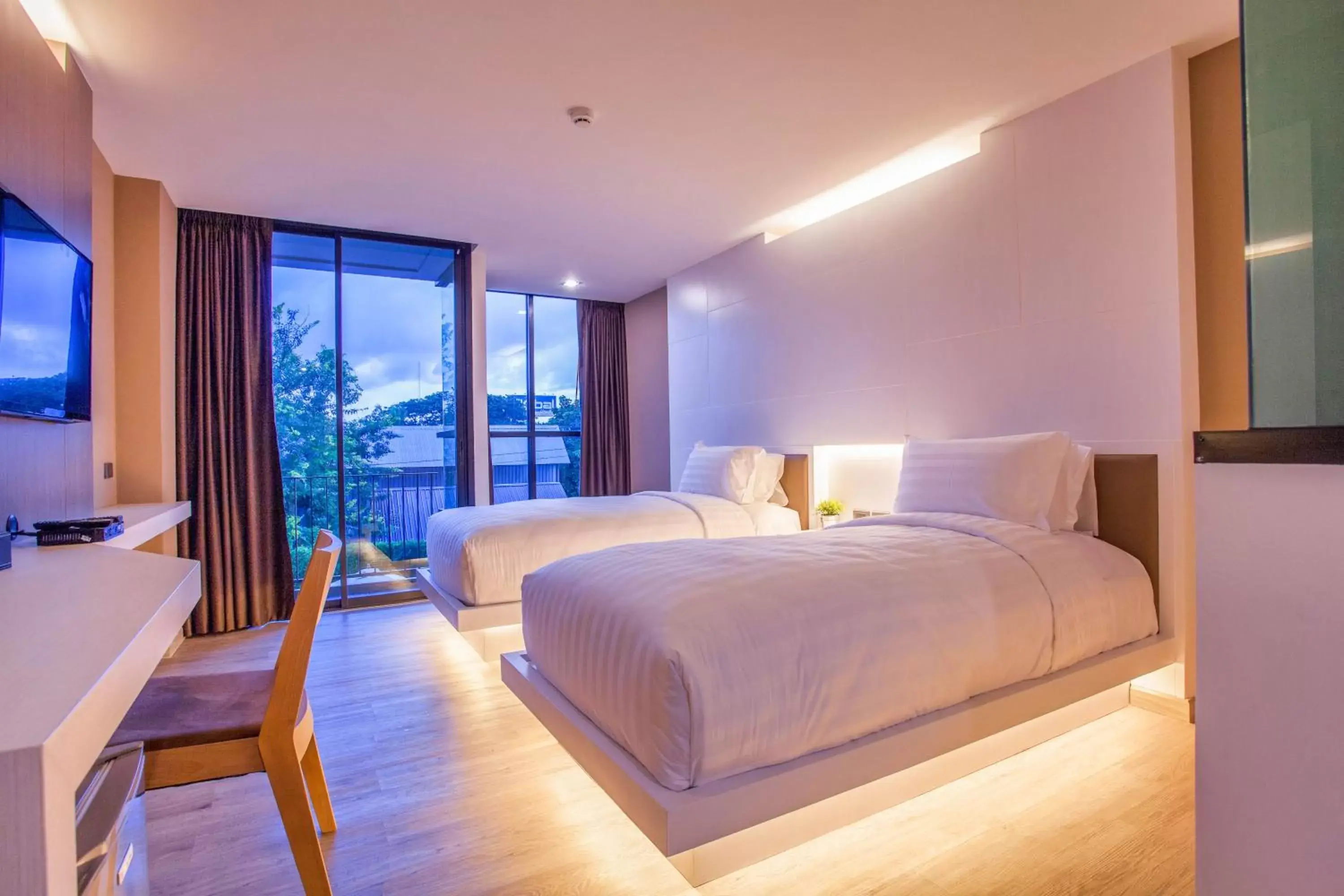 Signature Twin Pool View in The Zense Boutique Hotel Signature Twin Pool View in The Zense Boutique Hotel