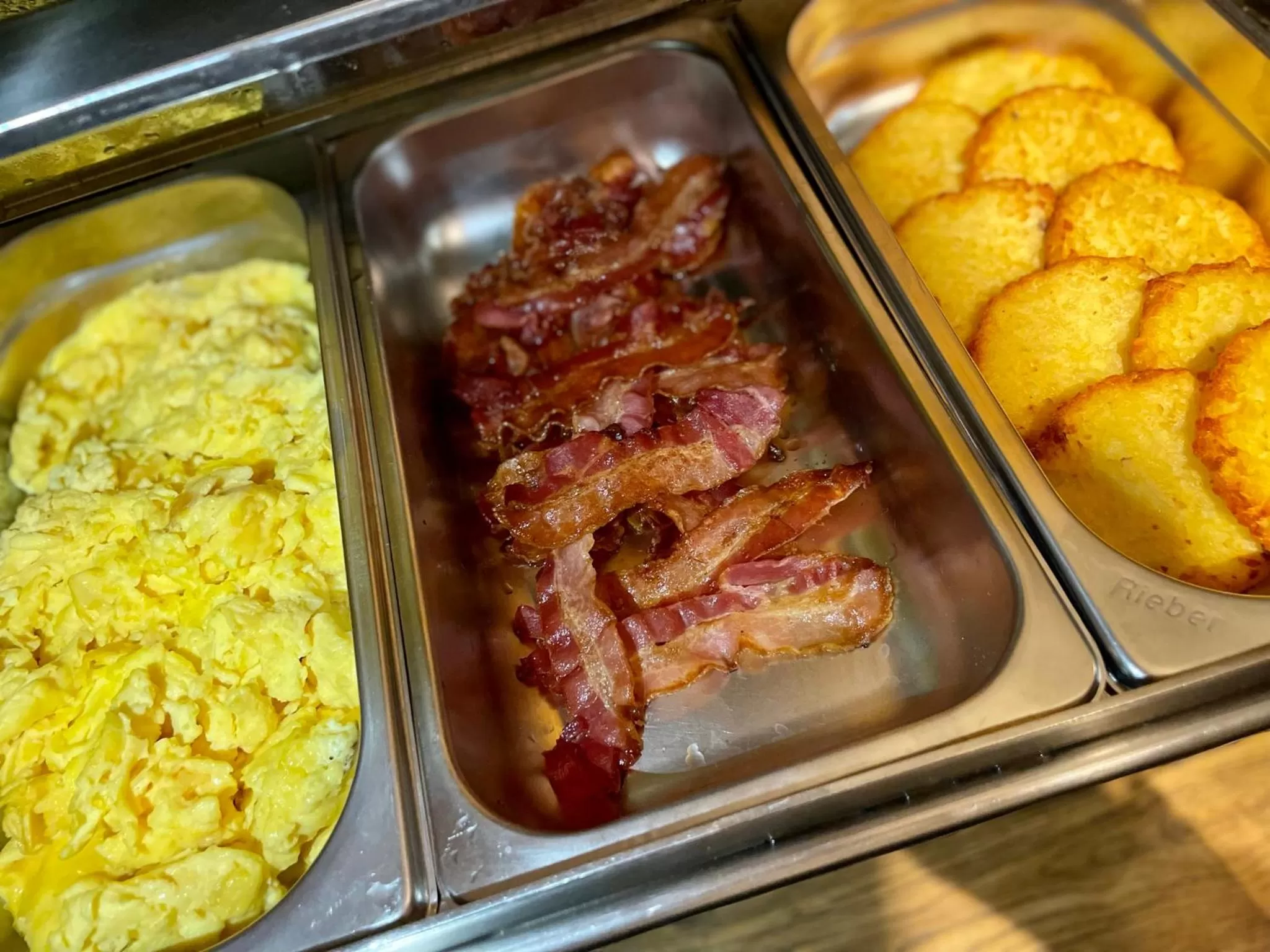 Buffet breakfast in Rhein Hotel St. Martin