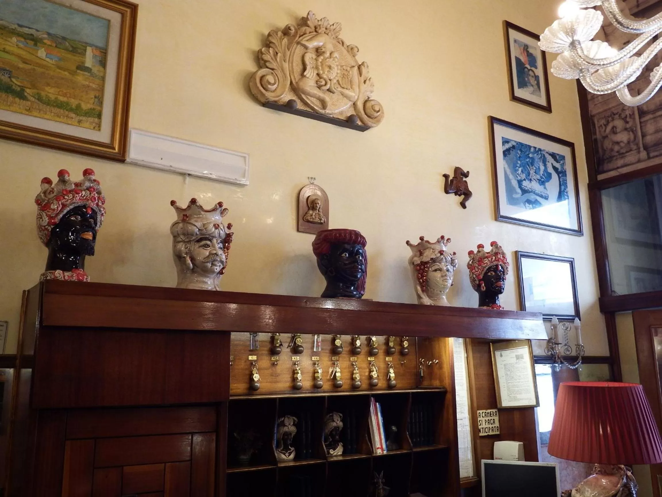 Lobby or reception in Hotel Touring