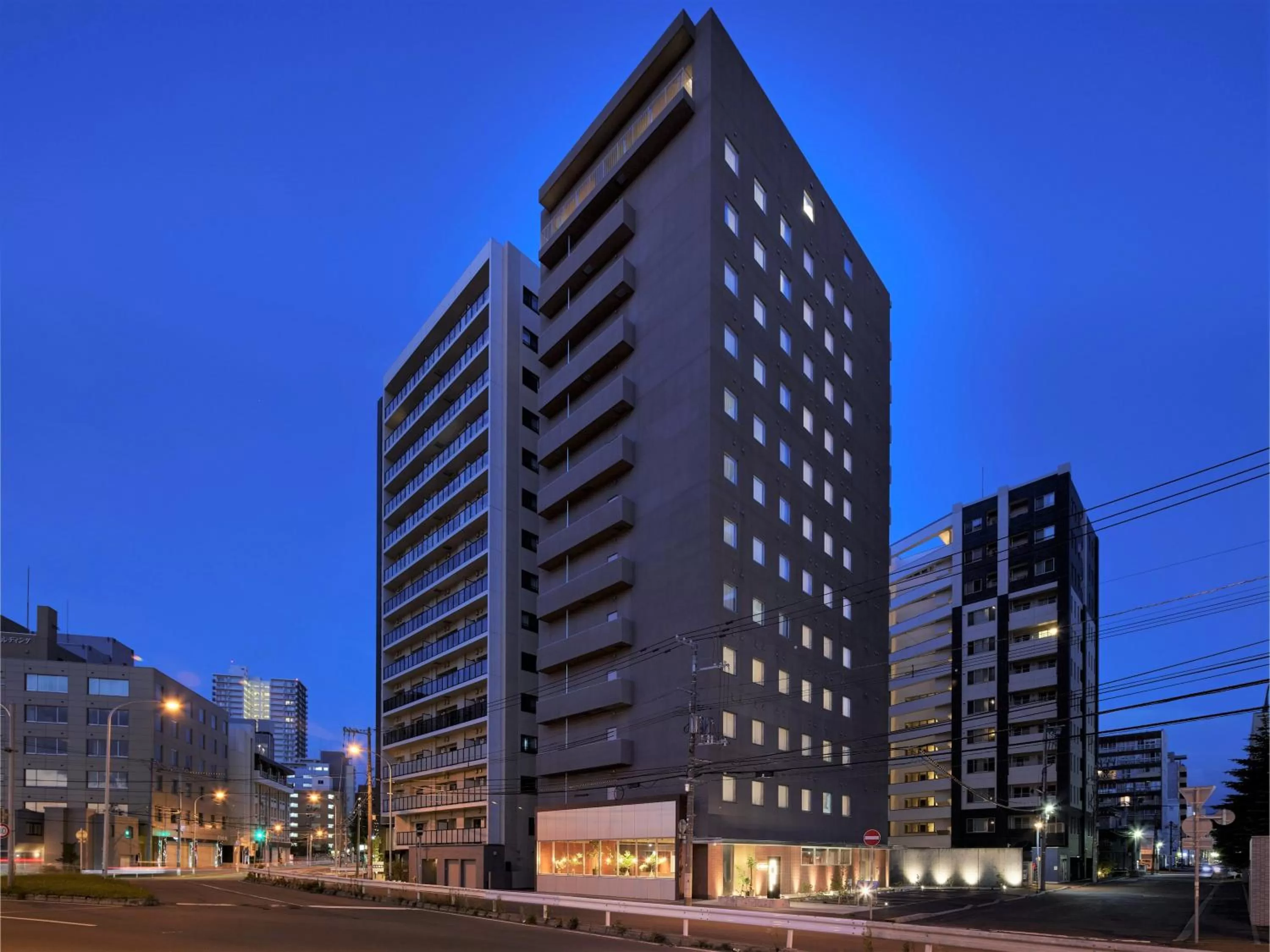 Property building in hotel androoms Sapporo Susukino