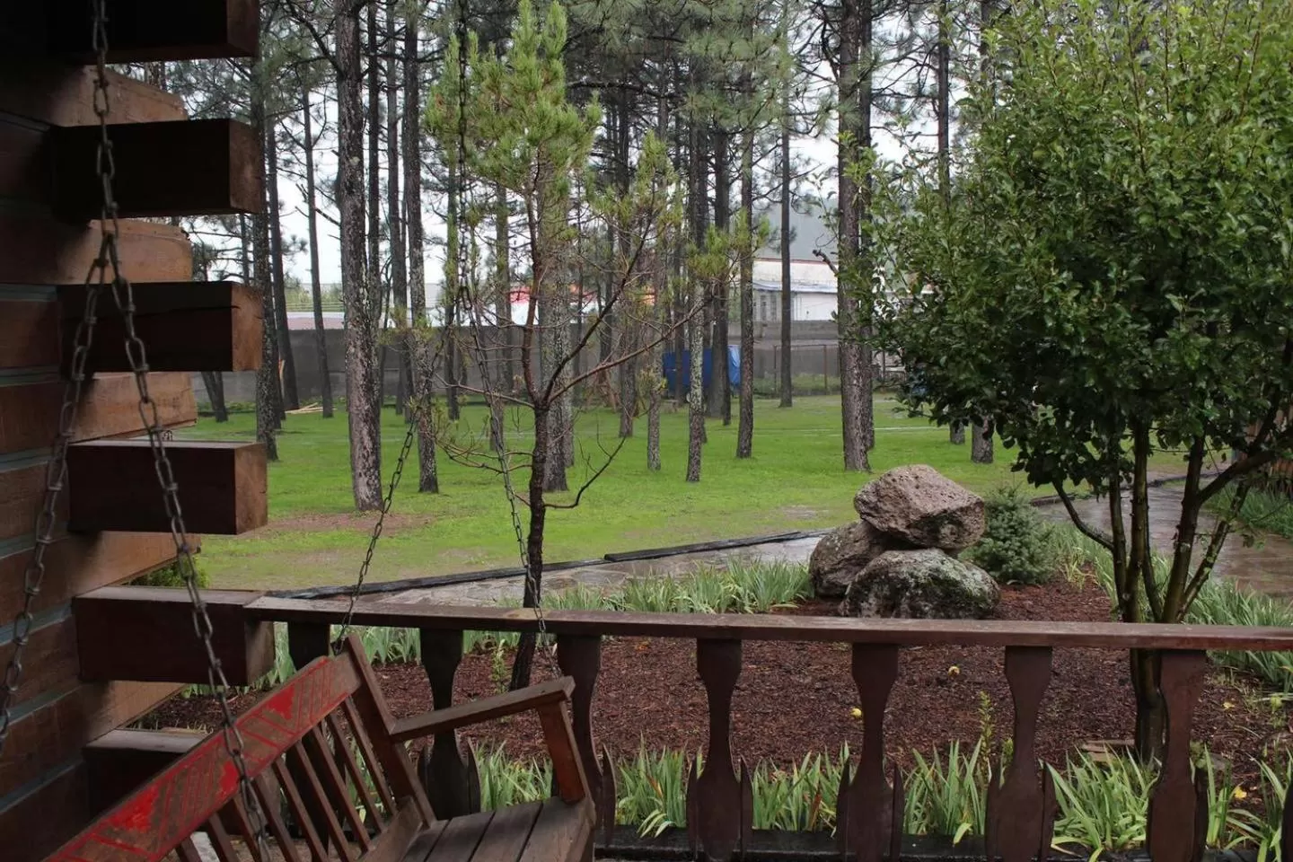 Balcony/Terrace in The Lodge At Creel Eco - Hotel & Spa