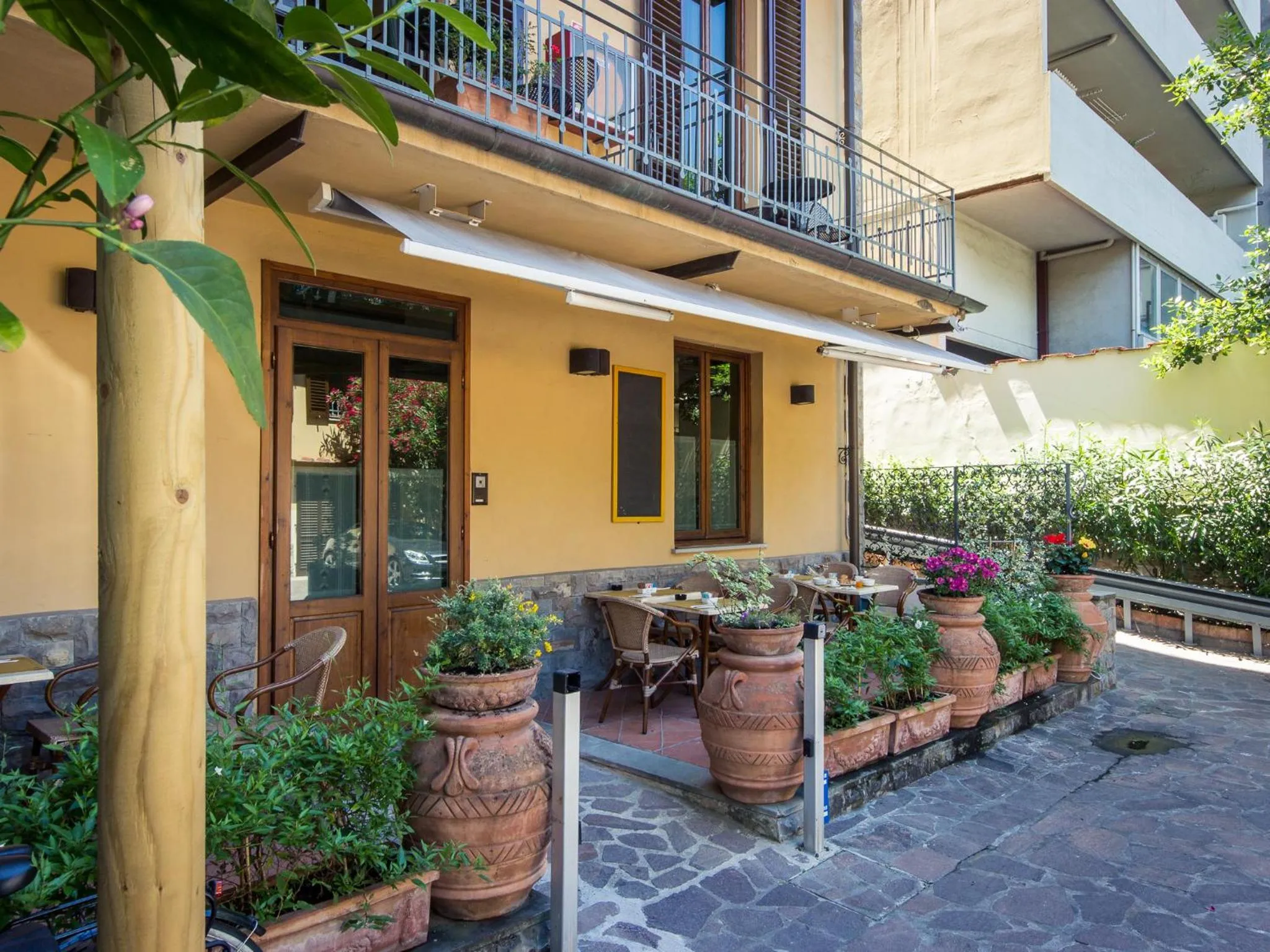 Patio in Hotel Panama