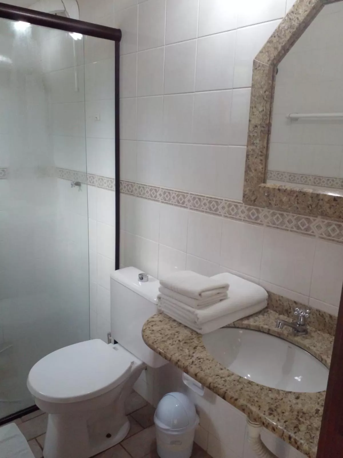 Bathroom in Pousada Bangalôs Da Mole - Florianópolis