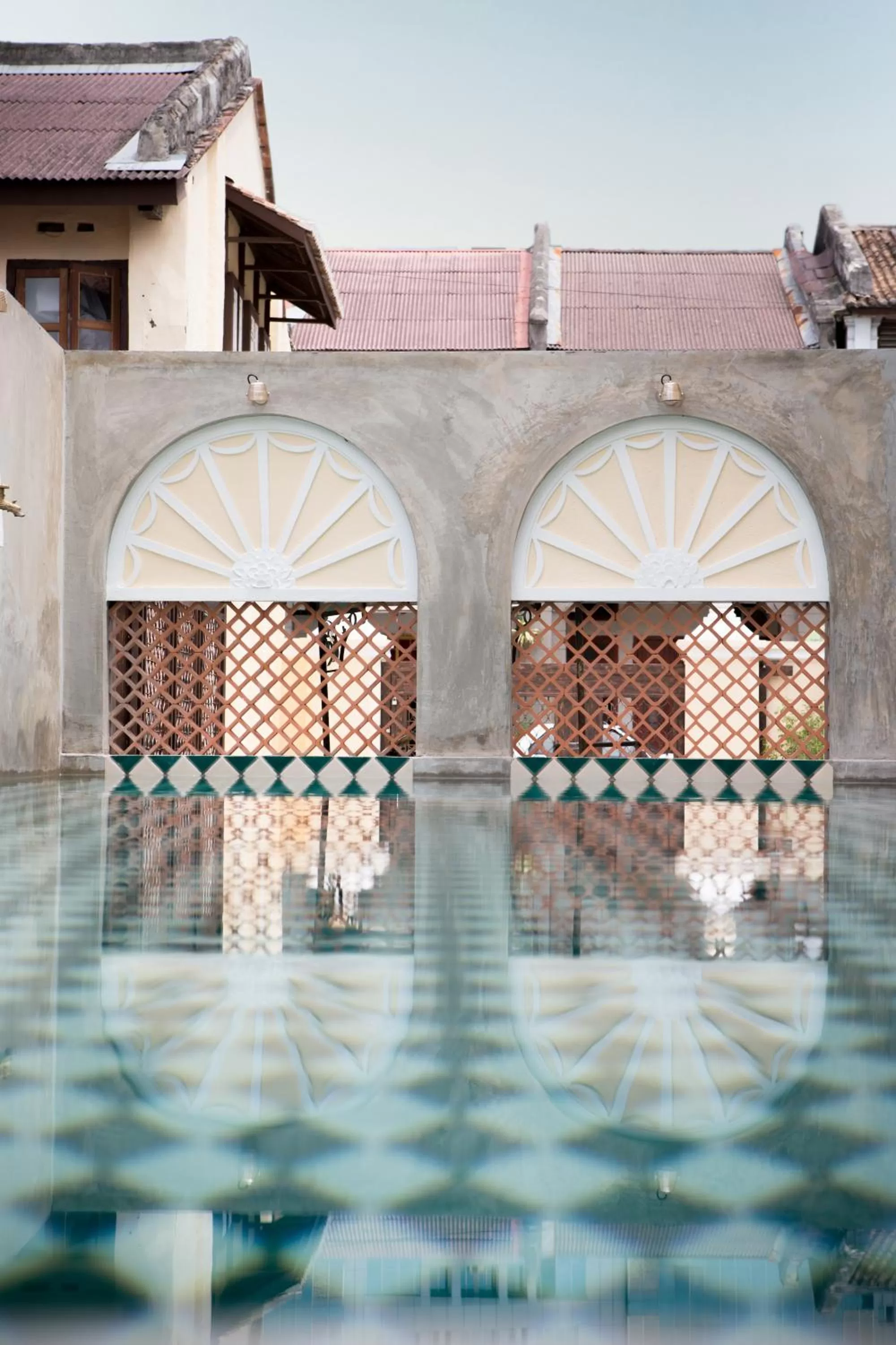 Swimming pool in Jawi Peranakan Mansion