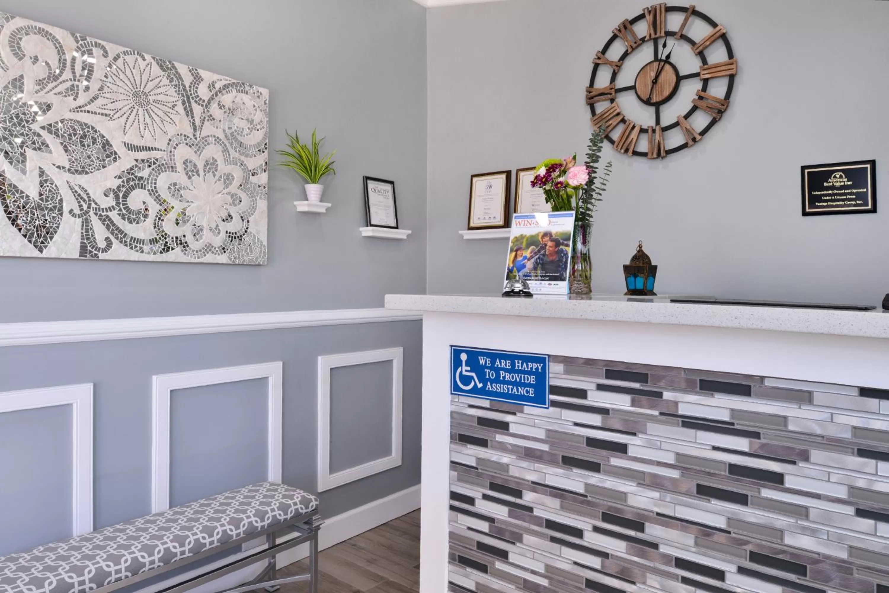 Lobby or reception in Americas Best Value Inn Los Banos