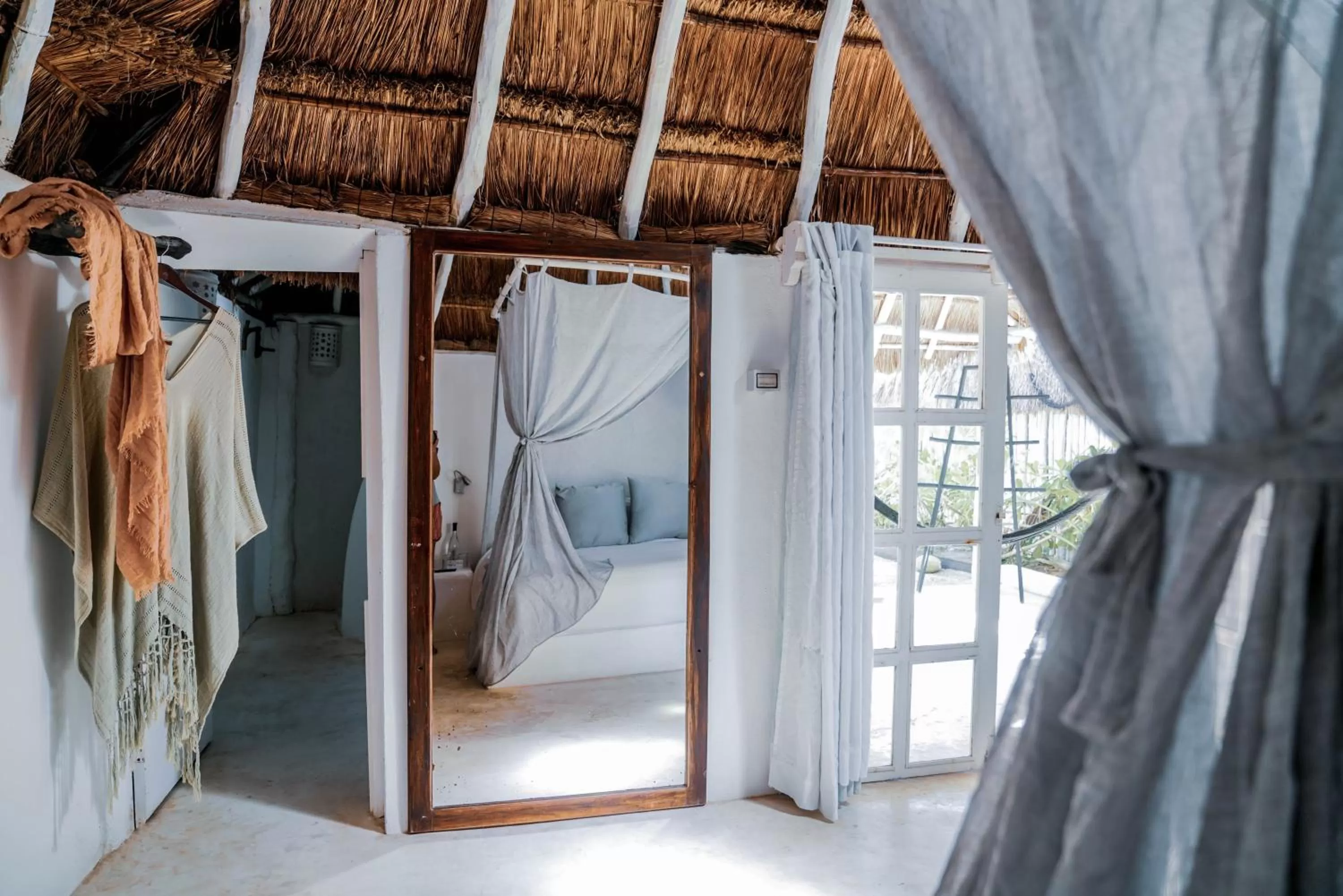 Bedroom in Coco Tulum Beach Club Hotel