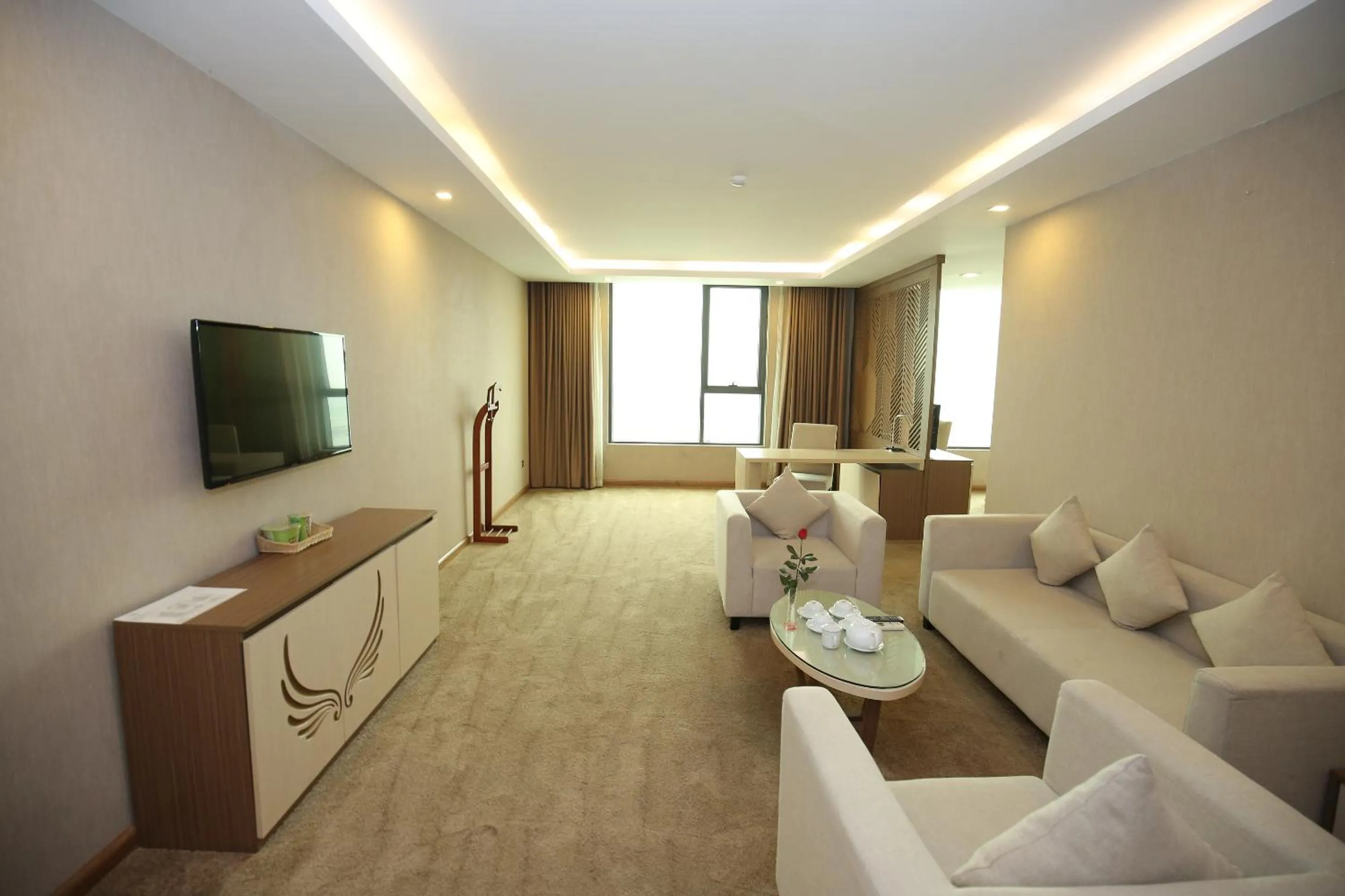 Living room in Muong Thanh Grand Thanh Hoa Hotel