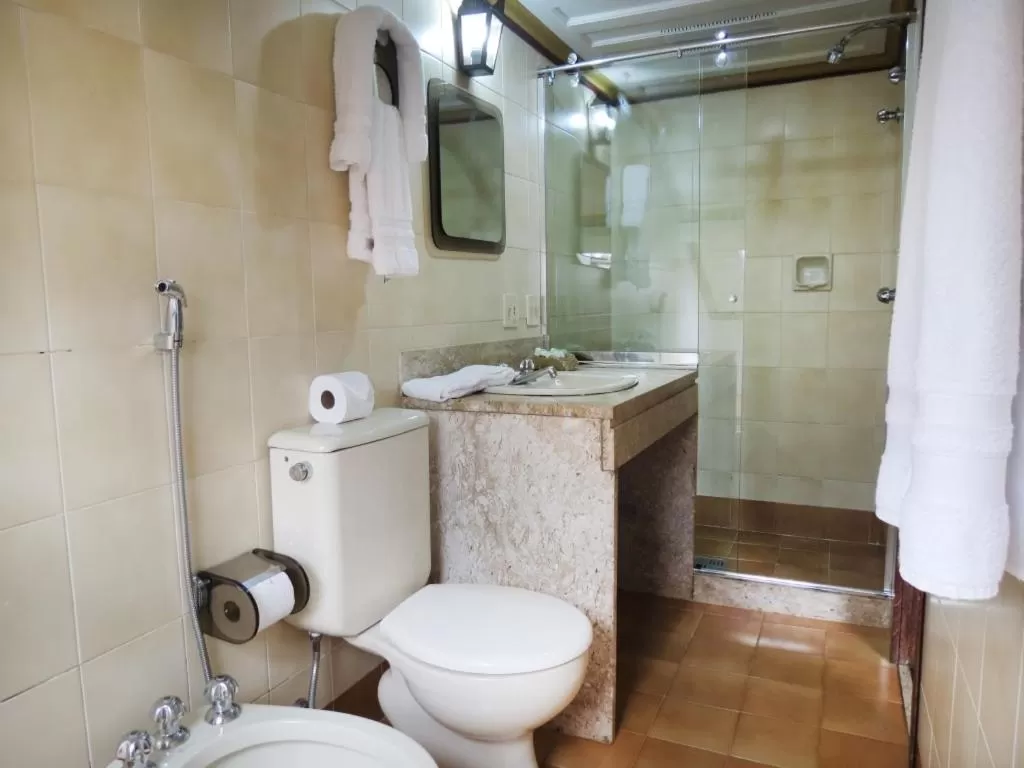 Bathroom in Pousada do Mondego