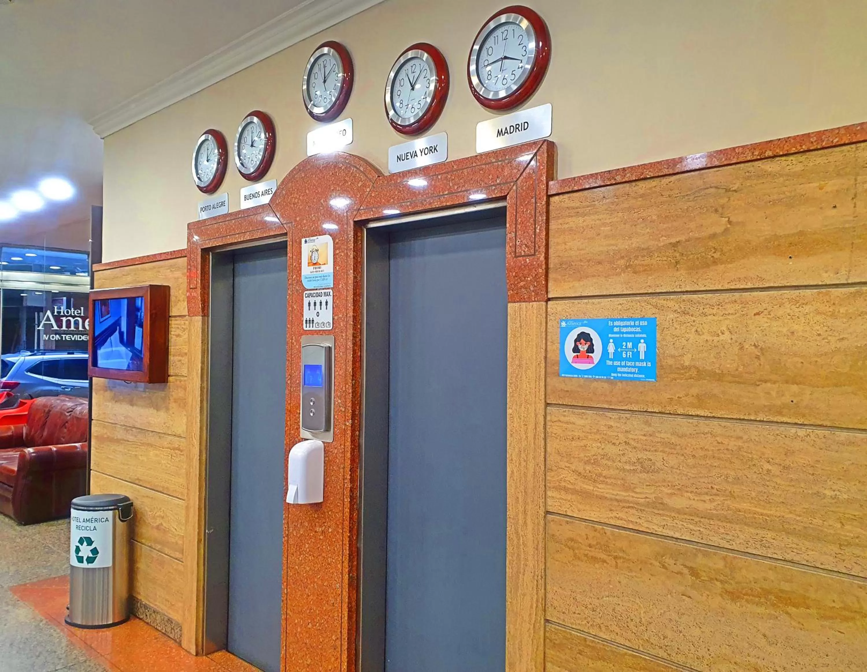 Property building in Hotel America