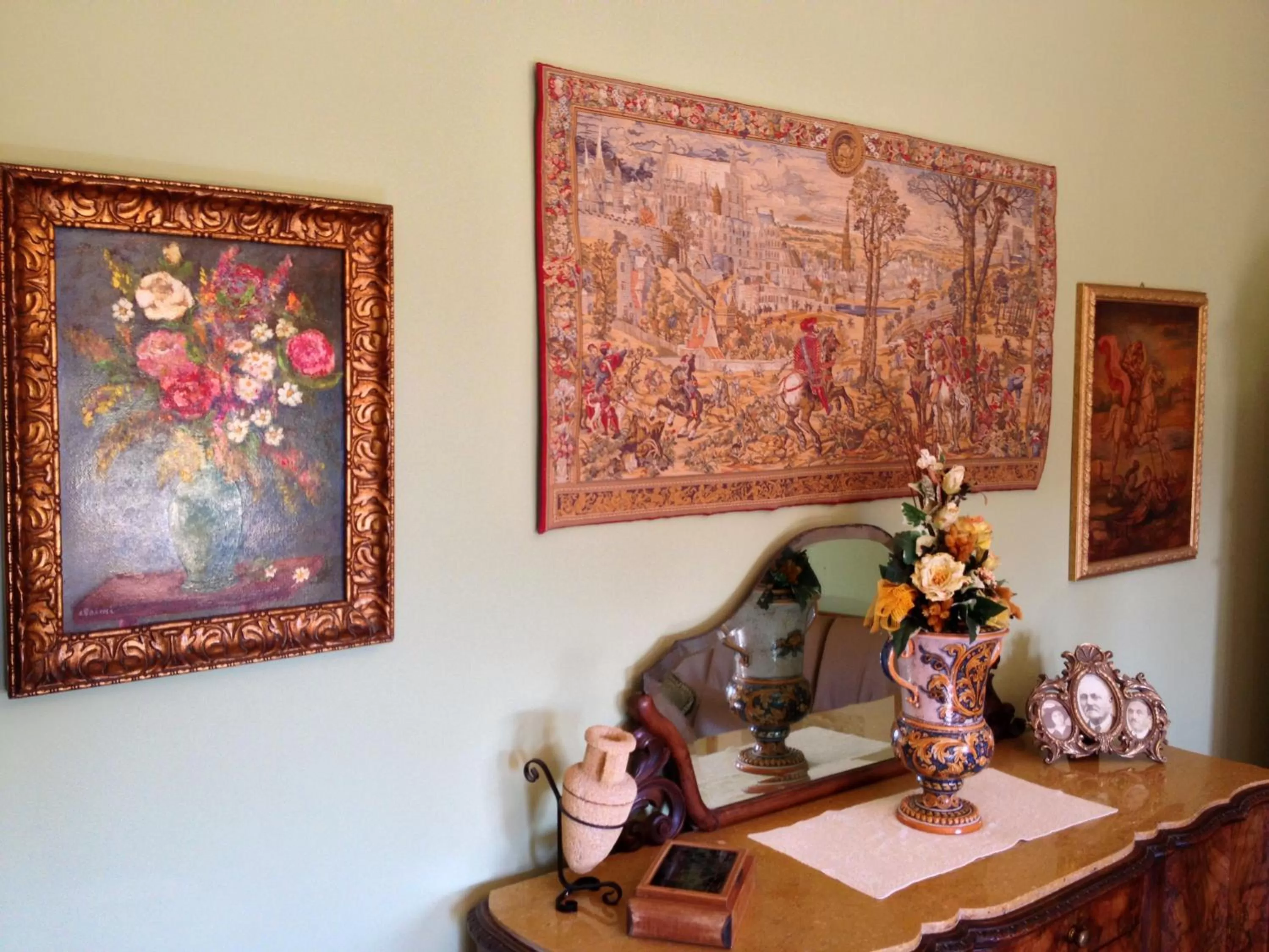 Decorative detail in Candalù - Villa Giardinata