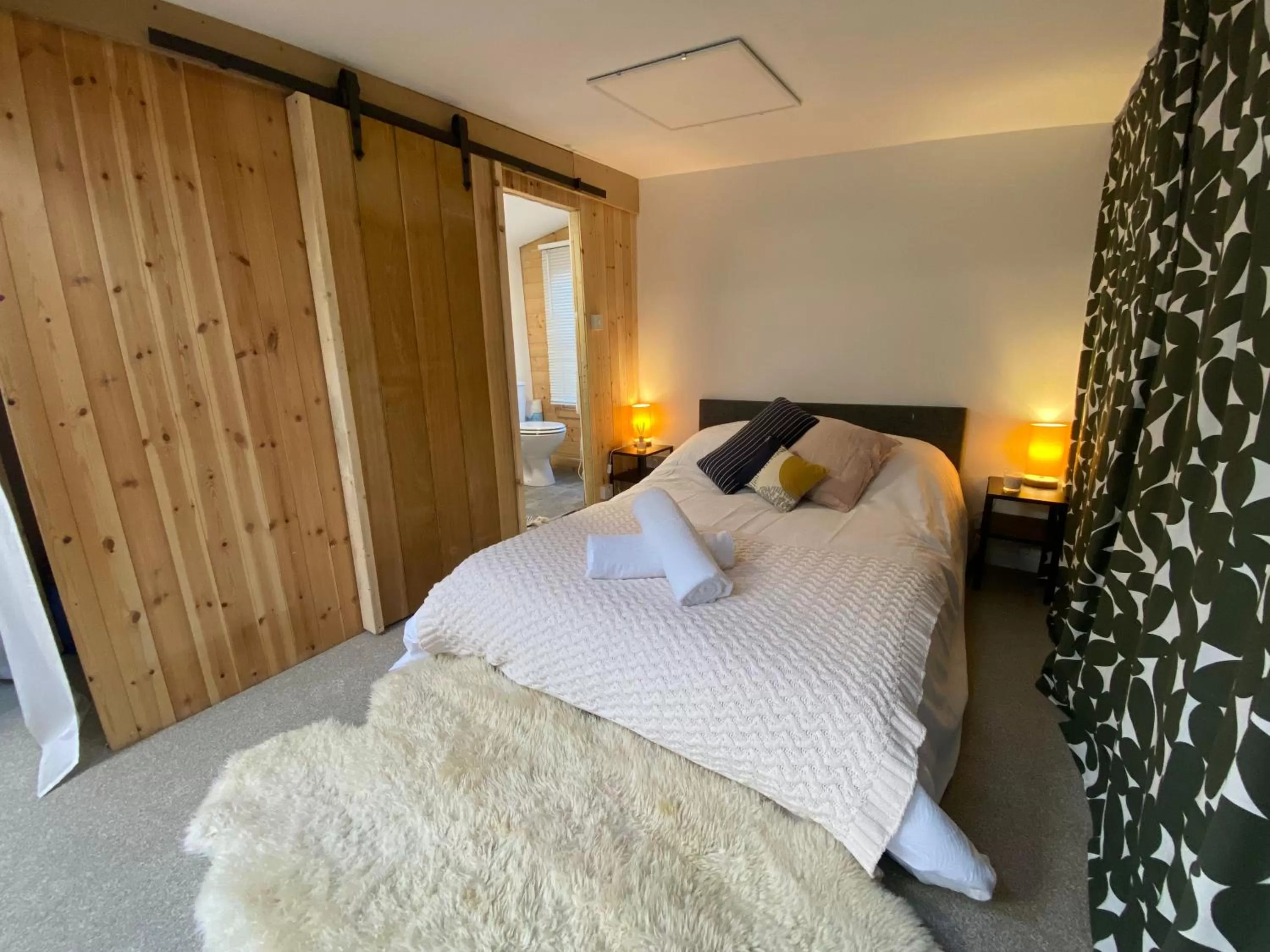 Bed in The Dragonfly BNB, Glastonbury