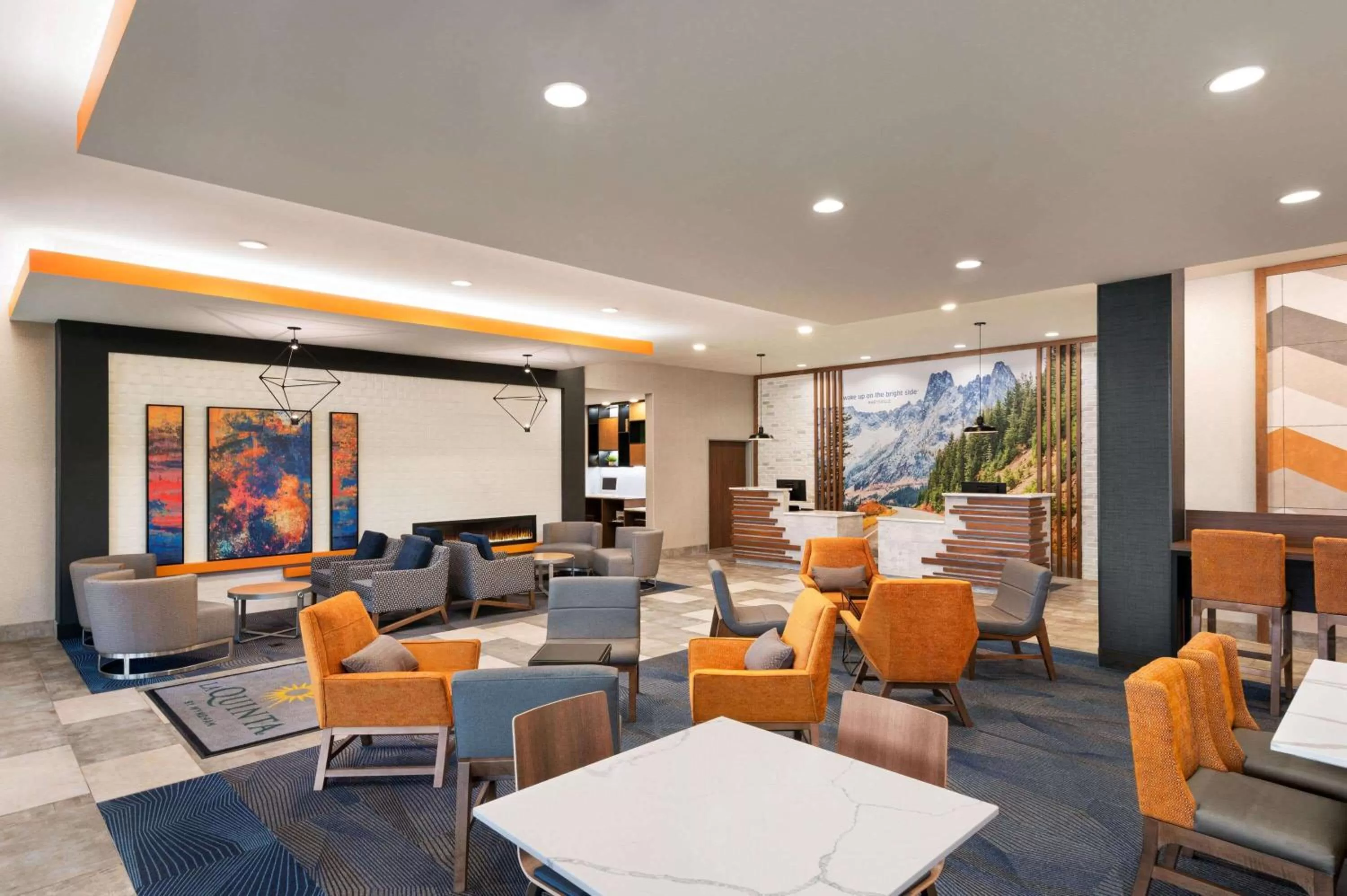 Restaurant/places to eat in La Quinta Inn & Suites by Wyndham Marysville