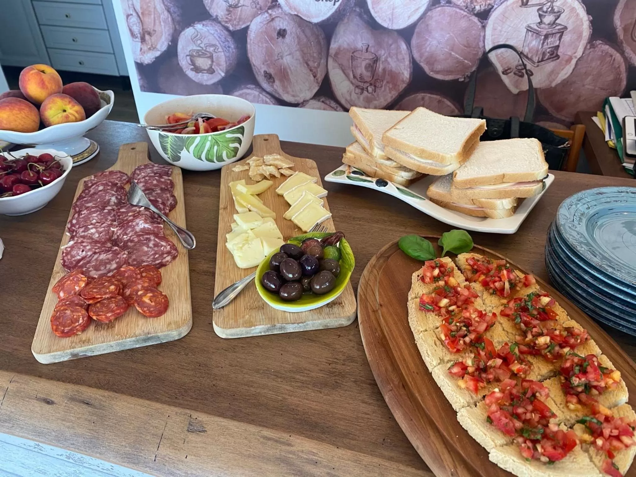 Food in La Casa Di Campagna Sul Garda