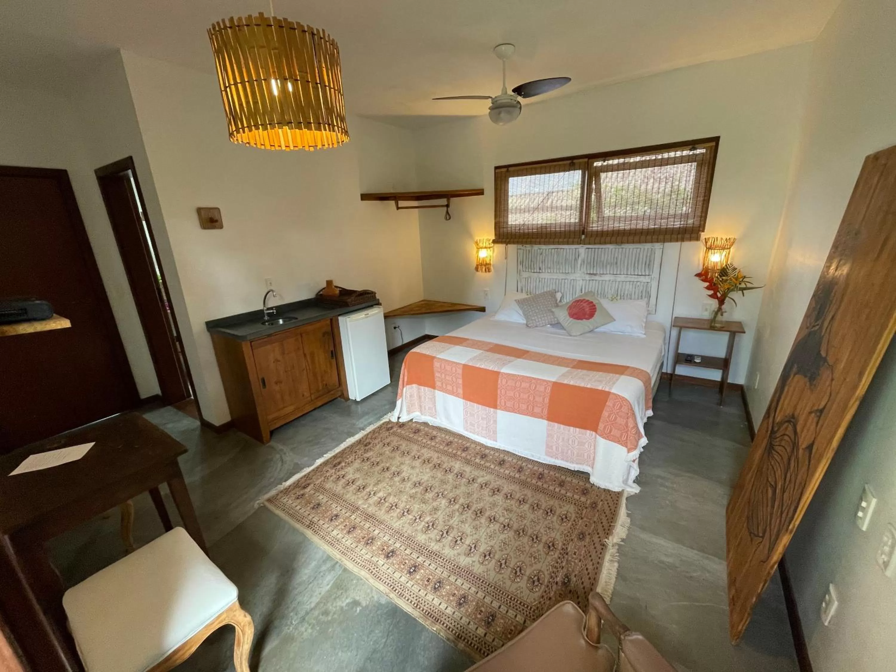 Bedroom in Pousada Santarina