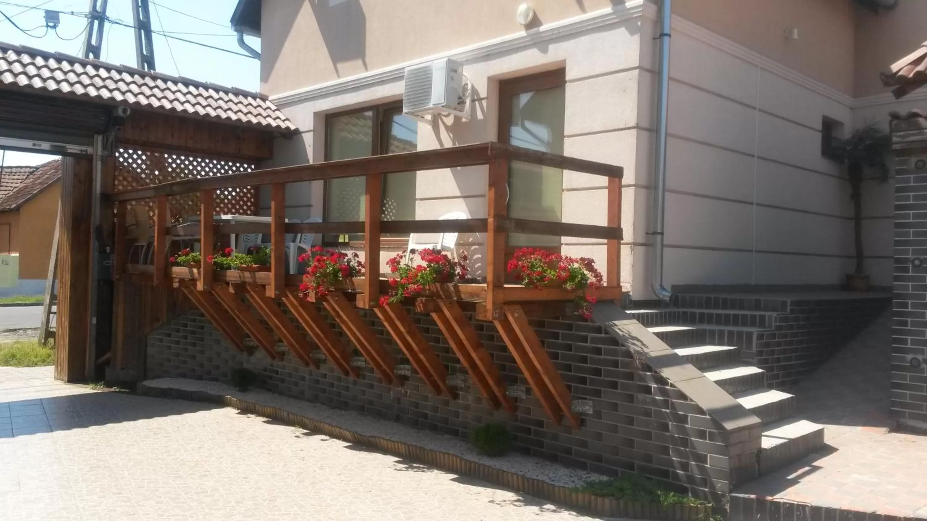 Balcony/Terrace in Abszolút Hotel és Panzió