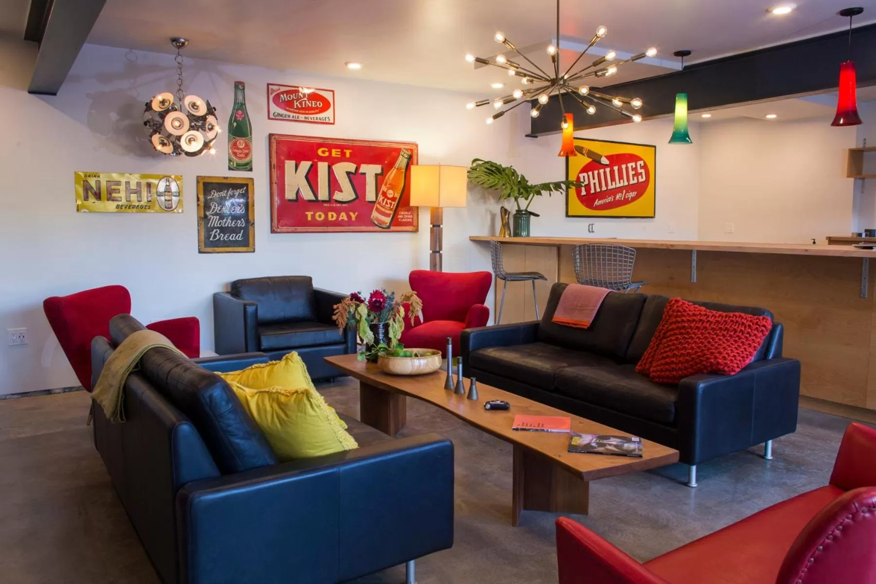 Living room in The Astro