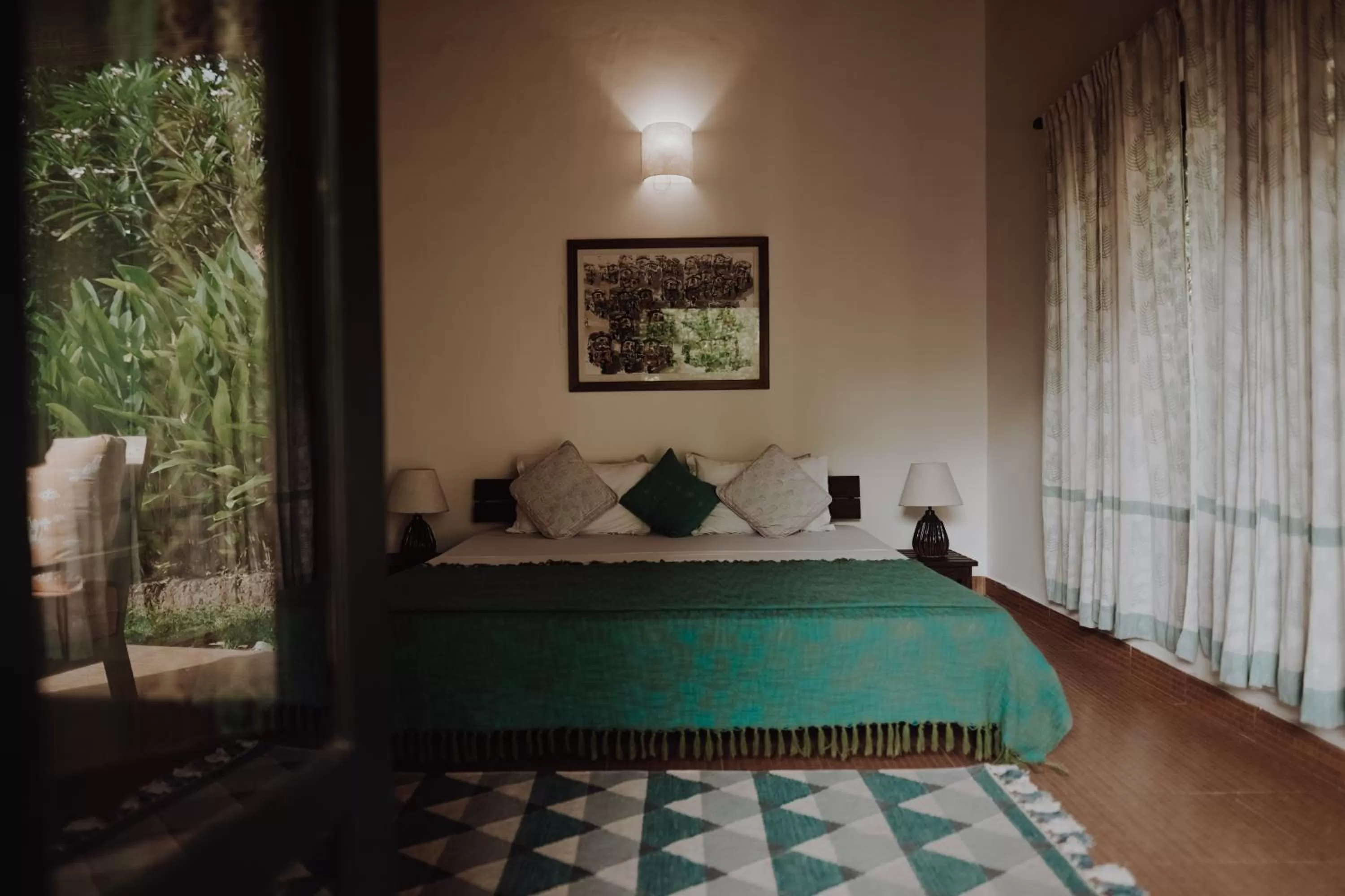 Bedroom, Bed in Villa Akasa