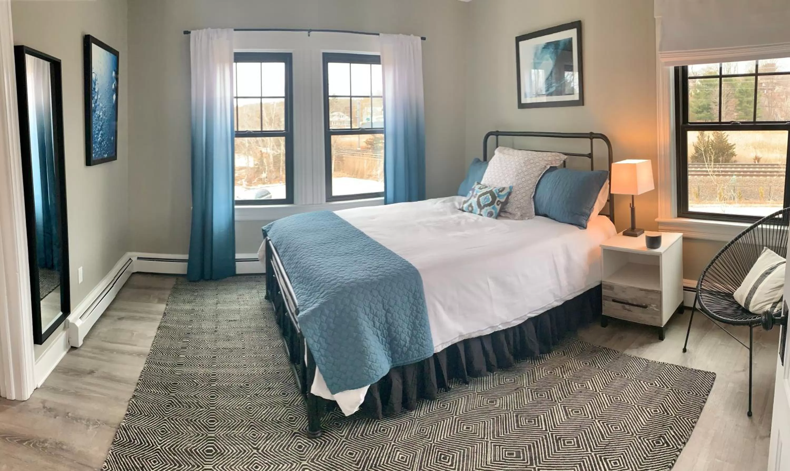 Living room, Bed in Harbor View Landing