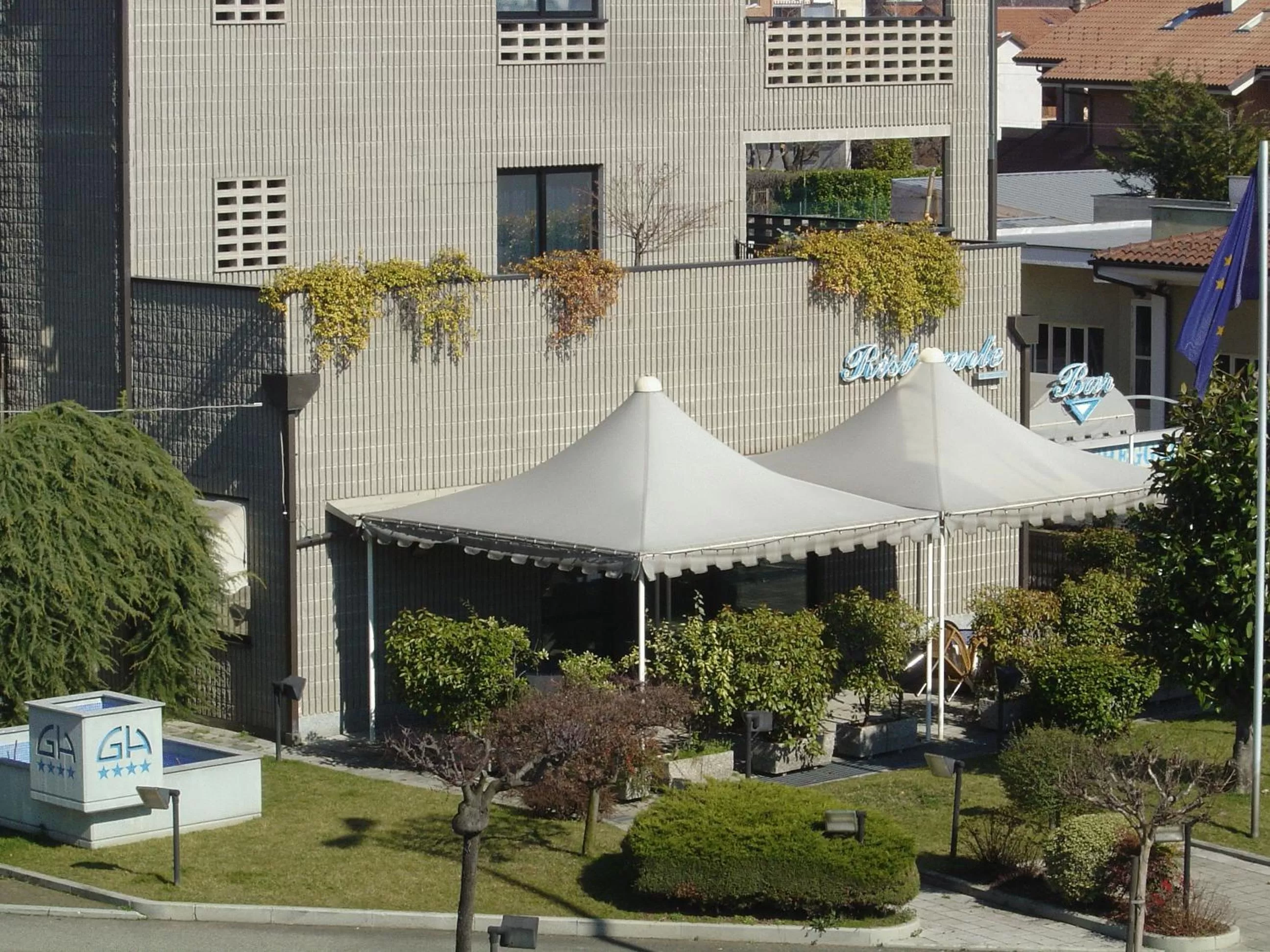 Property building in Gotha Hotel Turin Airport