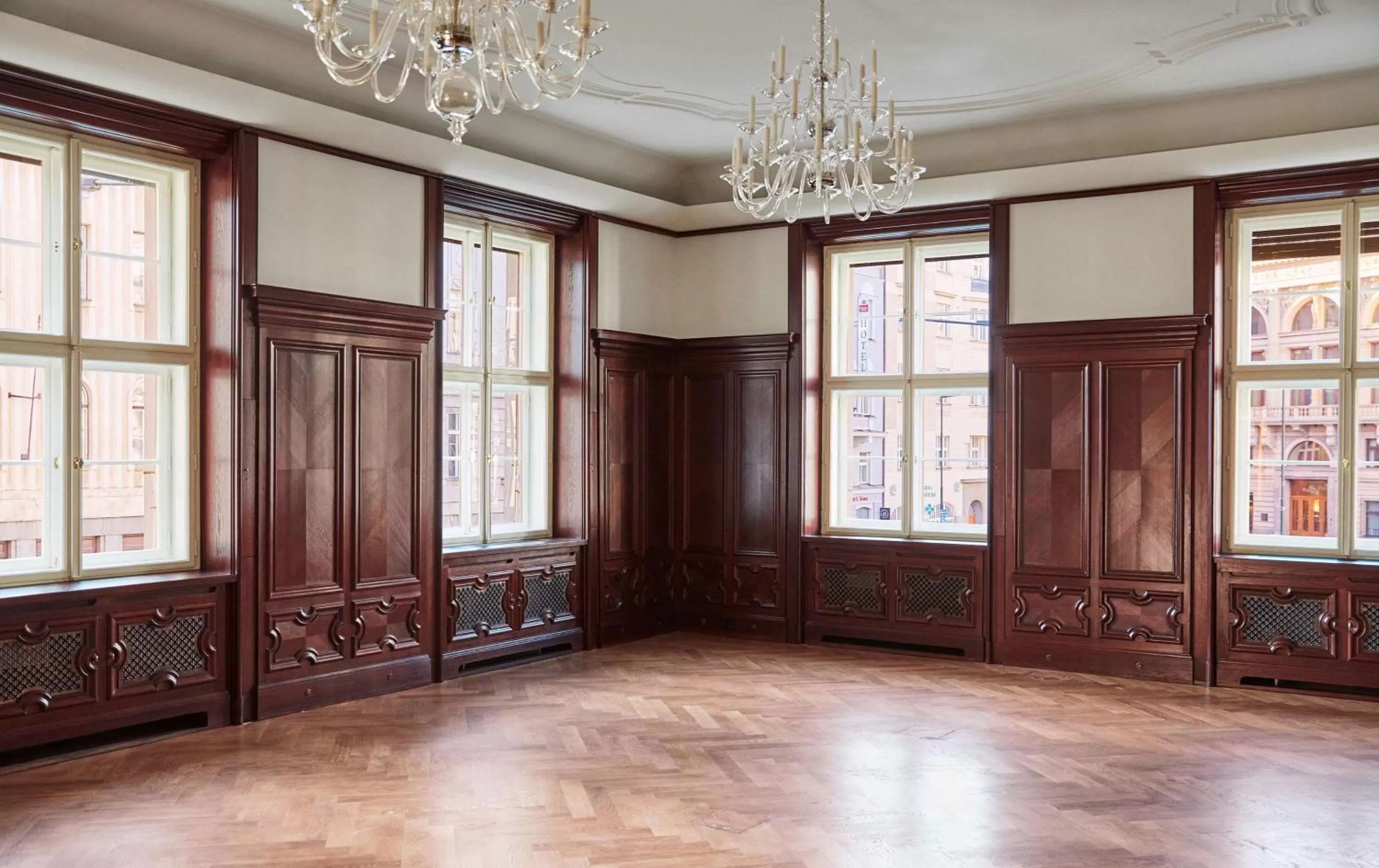 Meeting/conference room in Andaz Prague, By Hyatt