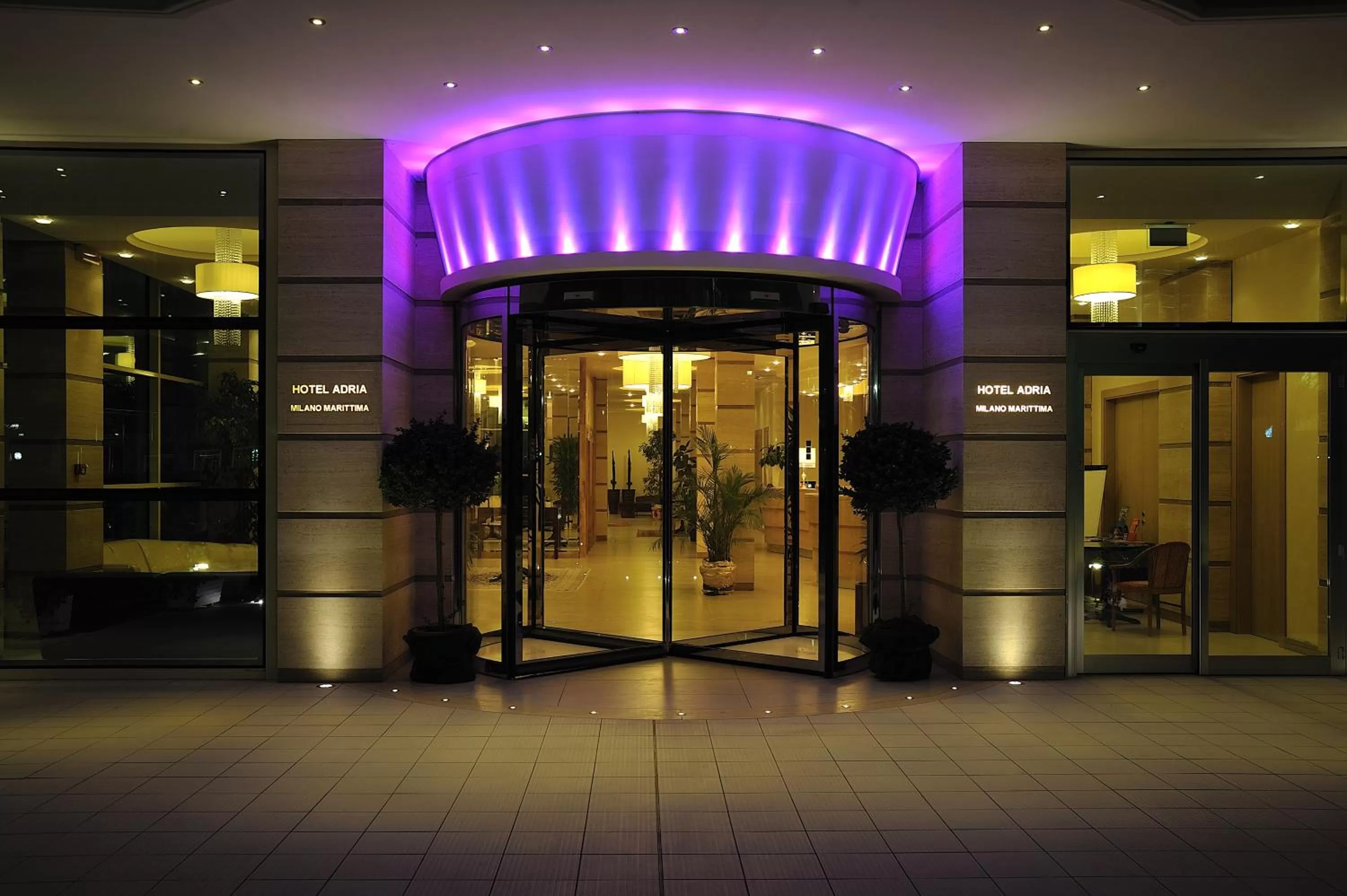 Facade/entrance in Hotel Adria