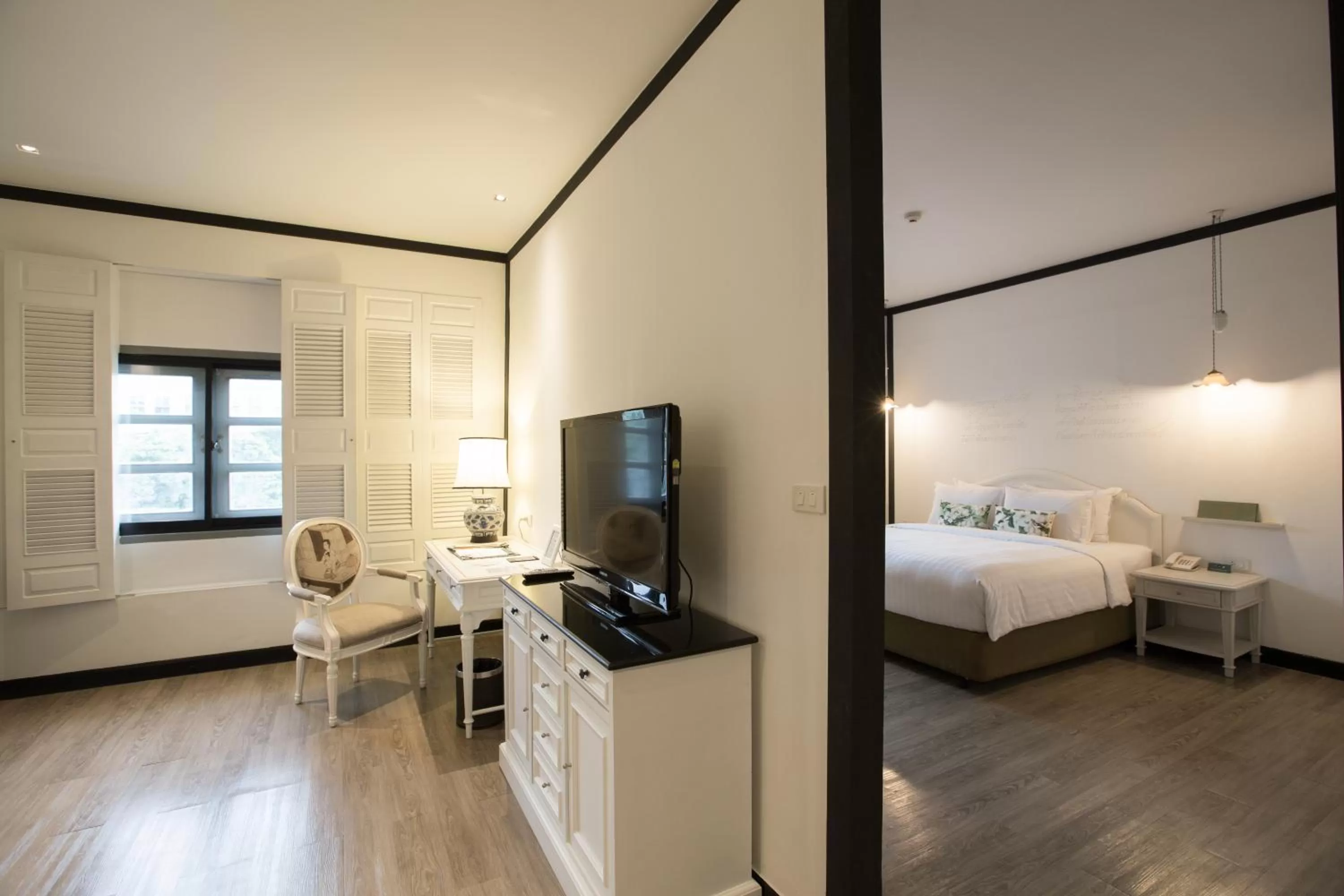 TV and multimedia, Bed in The Raweekanlaya Bangkok Wellness Cuisine Resort