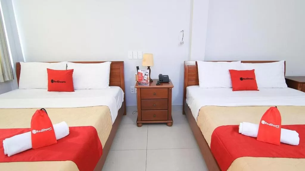 Bed in The Alley Saigon Hotel