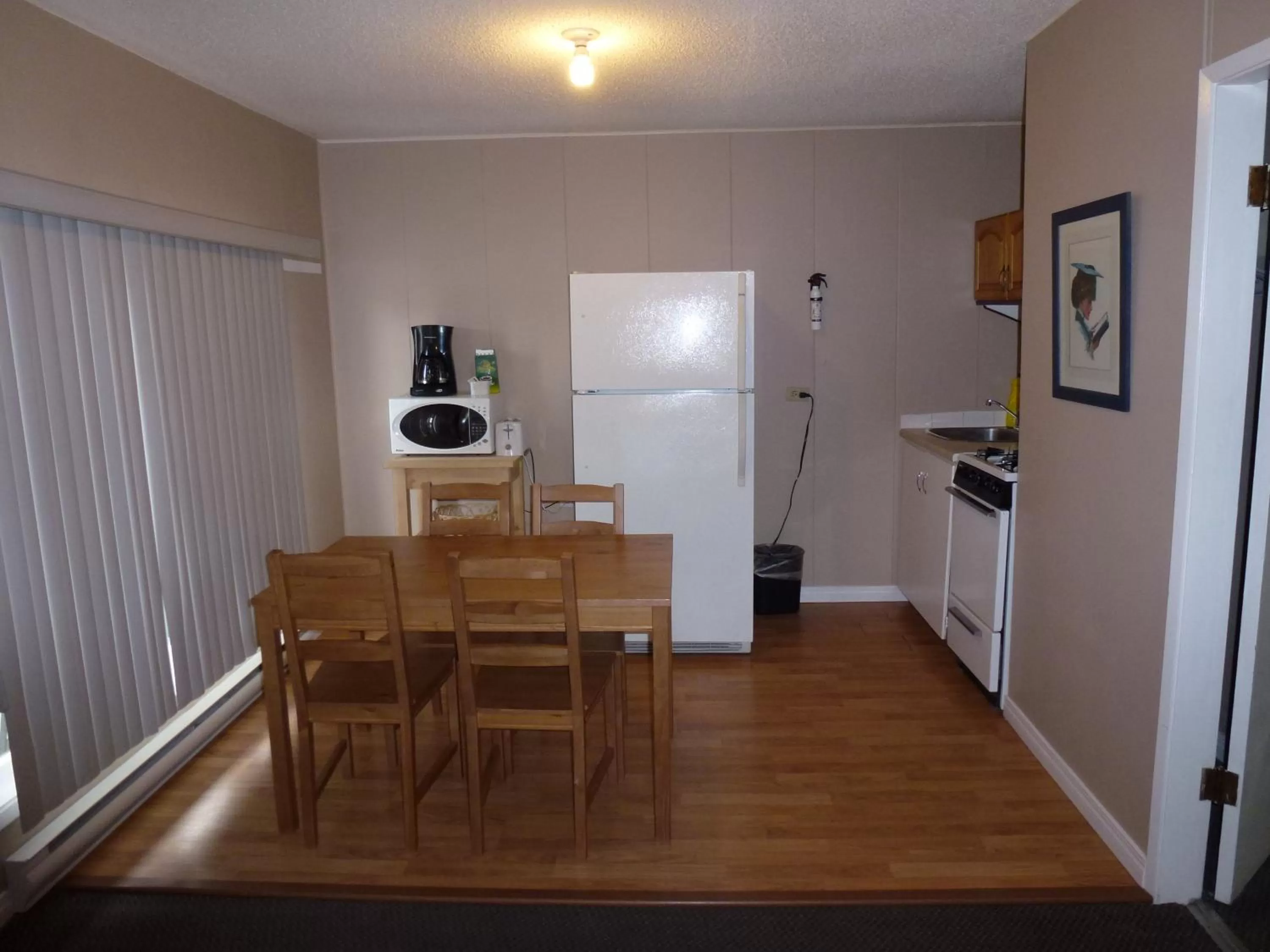 Kitchen or kitchenette in Apple Tree Inn