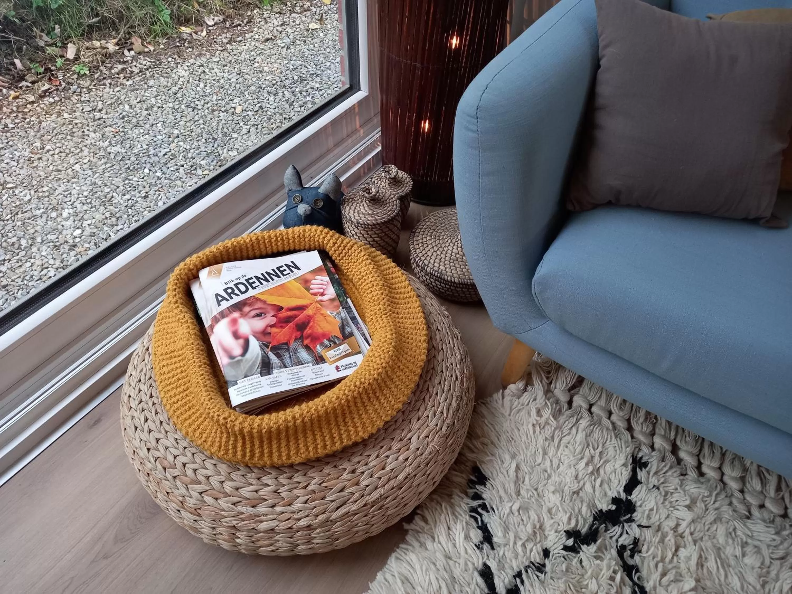 Living room in B&B Les Lits de Nohaipré
