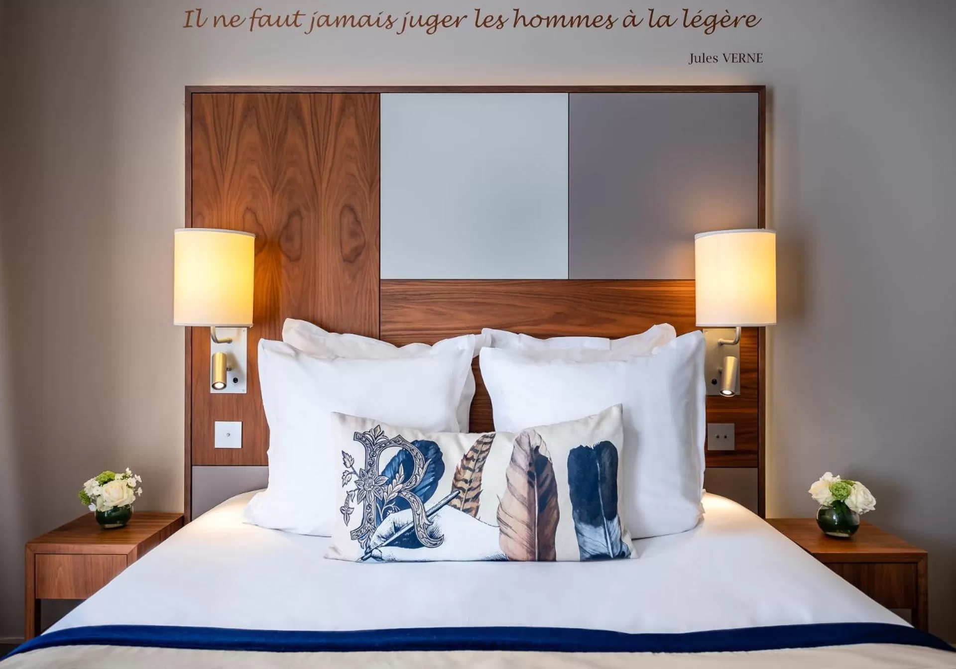 Photo of the whole room, Bed in Hôtel Le Tourville by Inwood Hotels