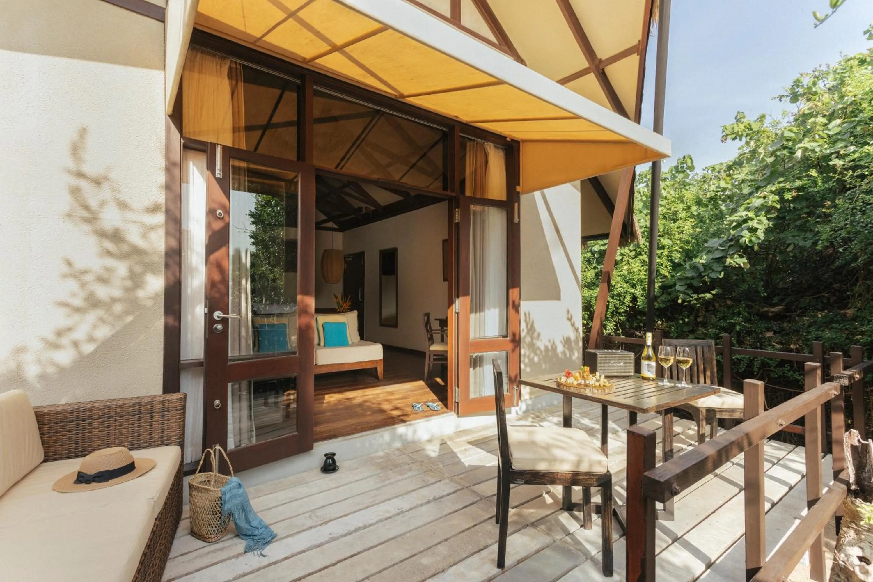 Balcony/Terrace in Uga Jungle Beach - Trincomalee