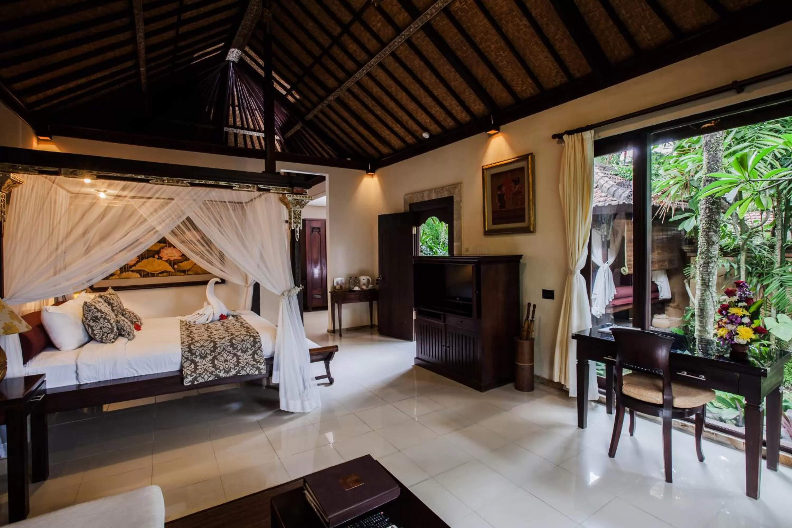 Bedroom, Seating Area in Bebek Tepi Sawah Restaurant & Villas