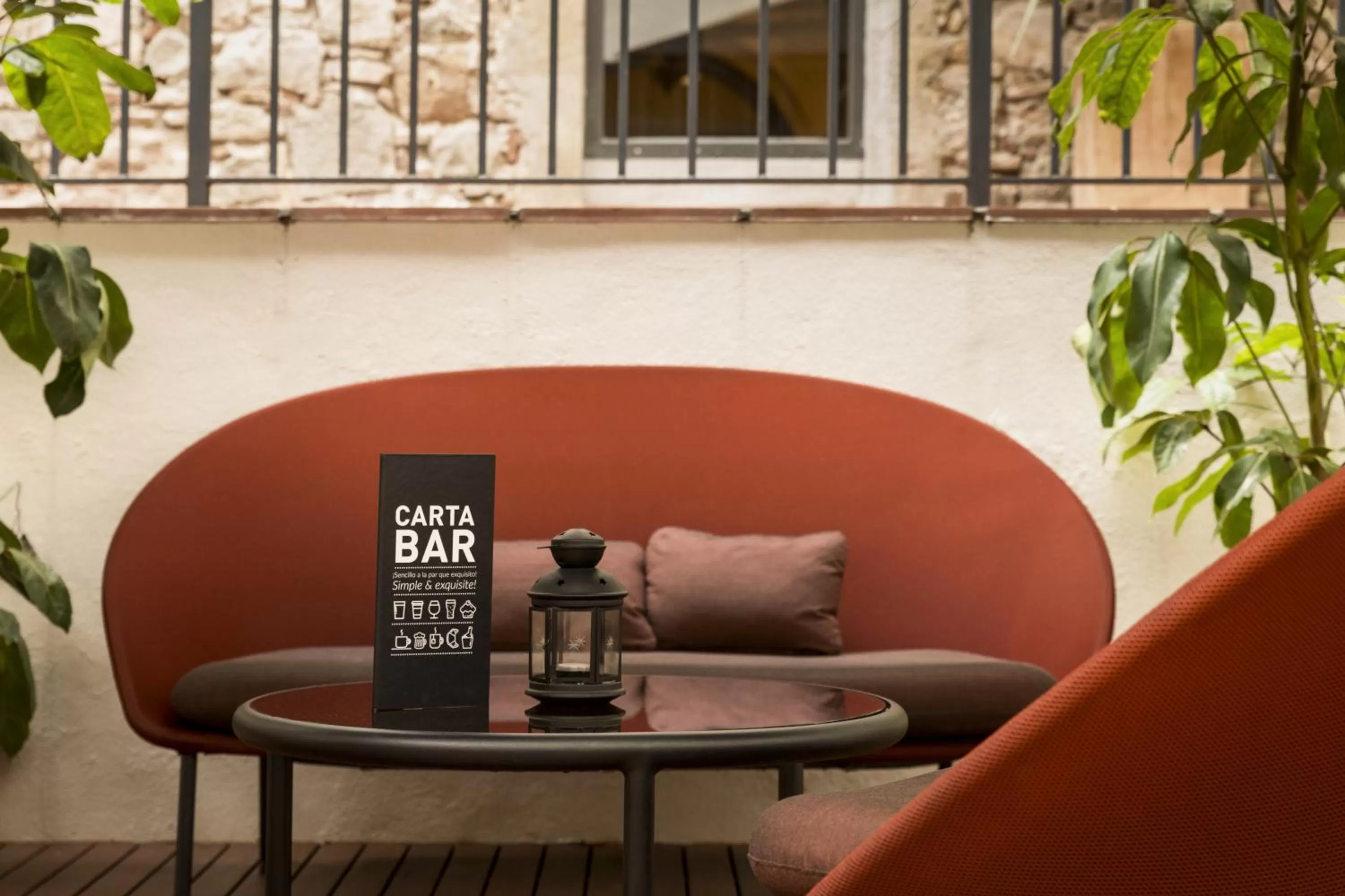 Balcony/Terrace in Petit Palace Boqueria Garden