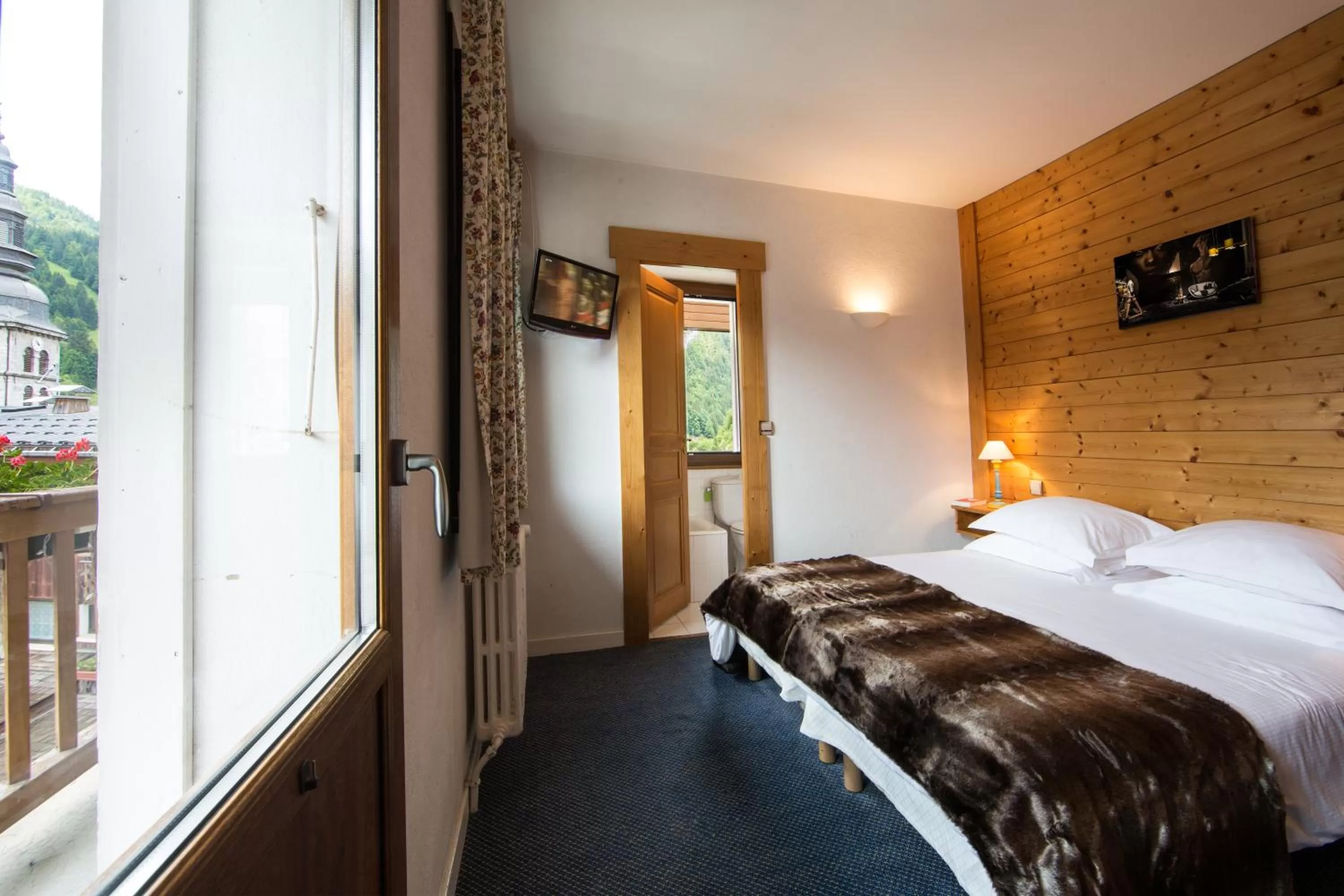 Bedroom, Bed in Hotel Christiania