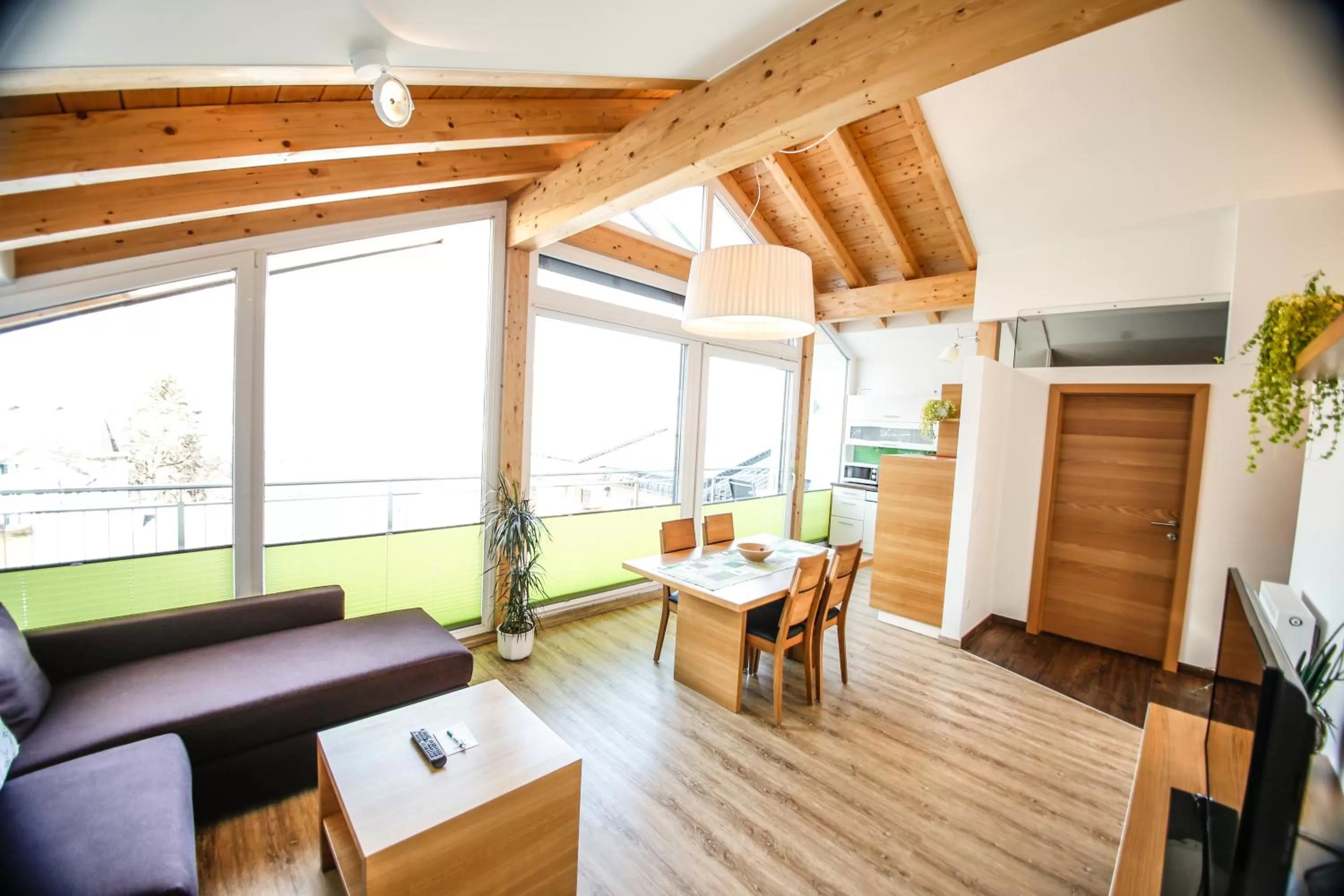 Seating area in Pension Café Maier