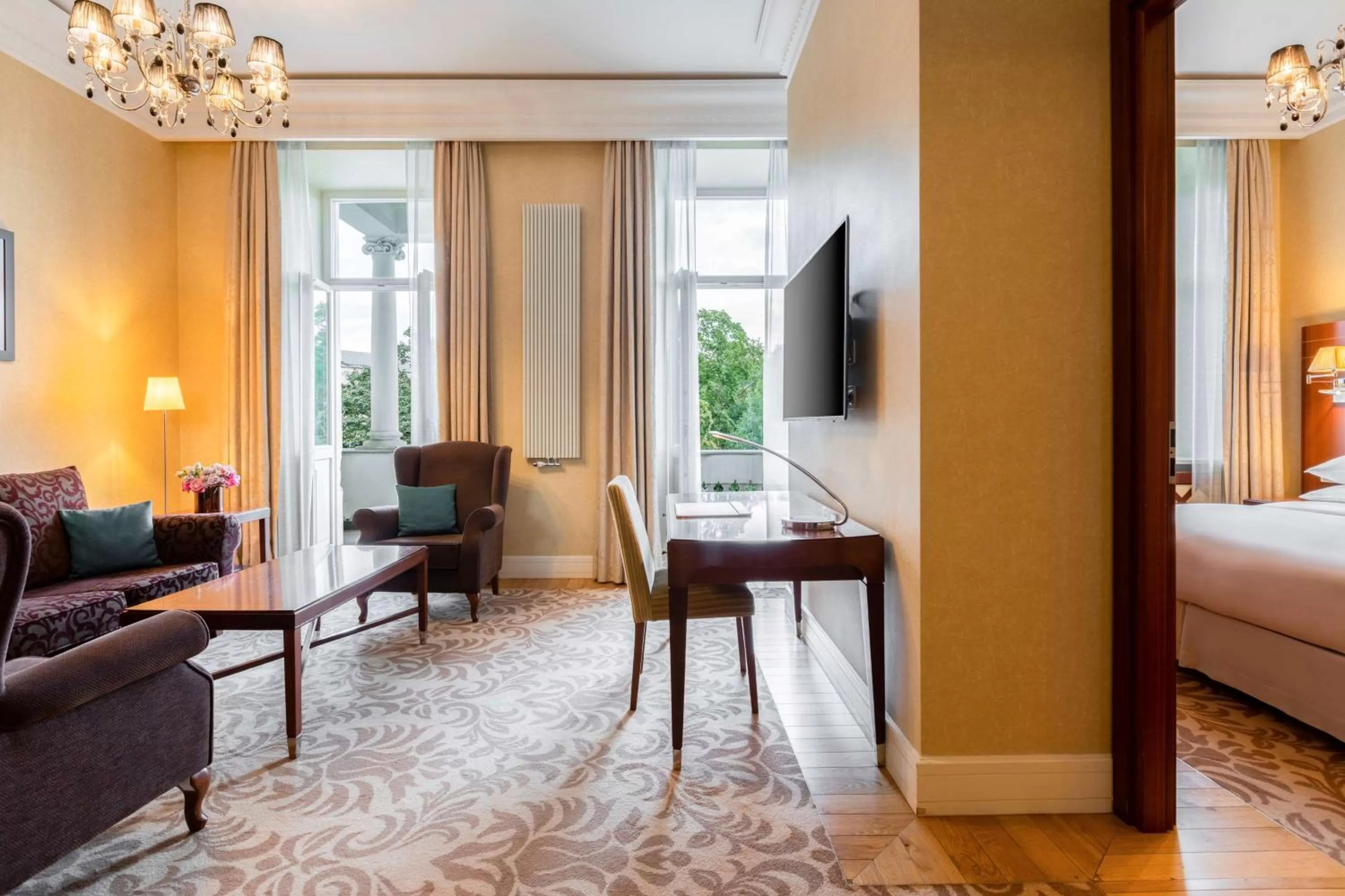 Executive Suite with Balcony in Grand Hotel Kempinski Vilnius