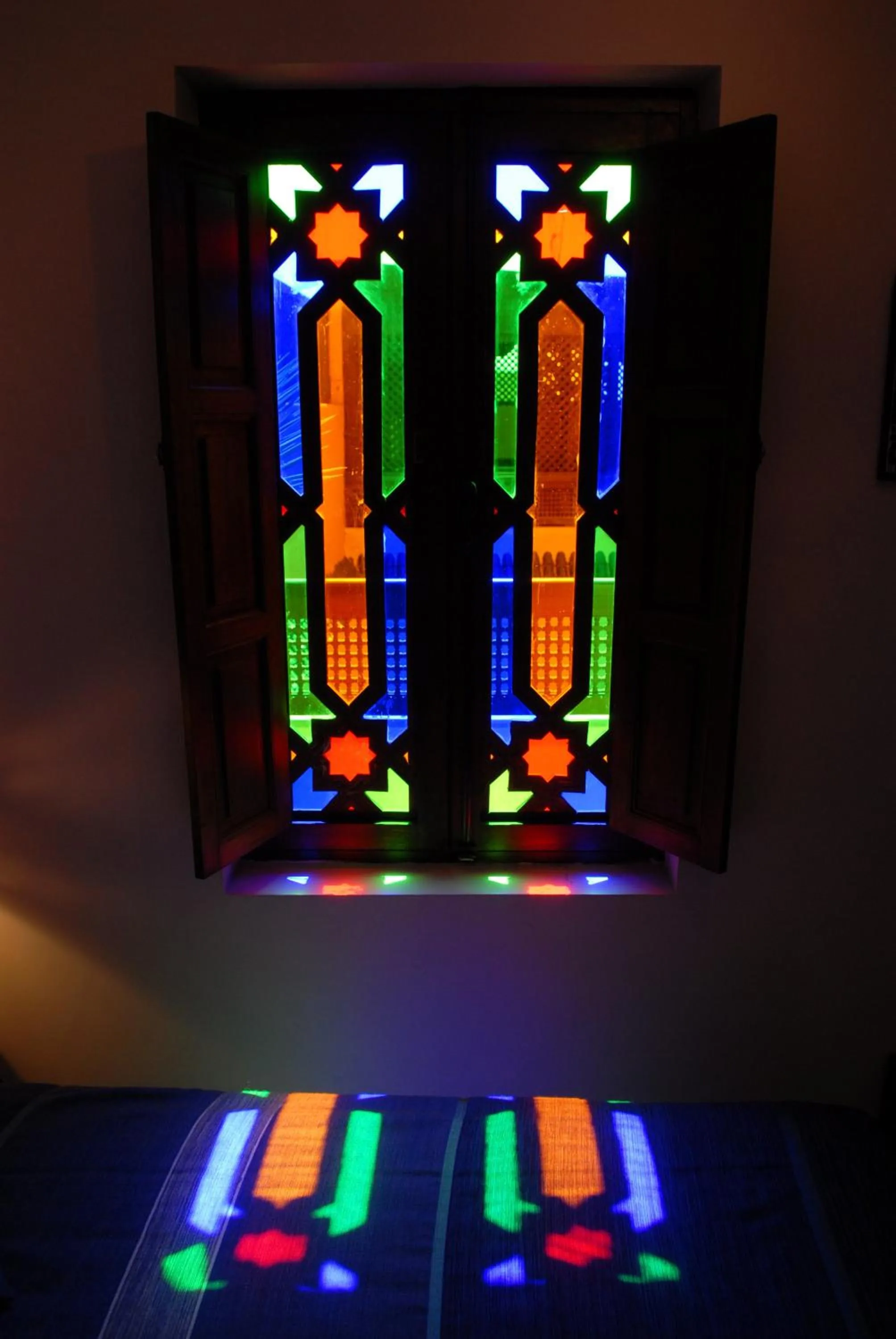 Decorative detail in Riad Aubrac