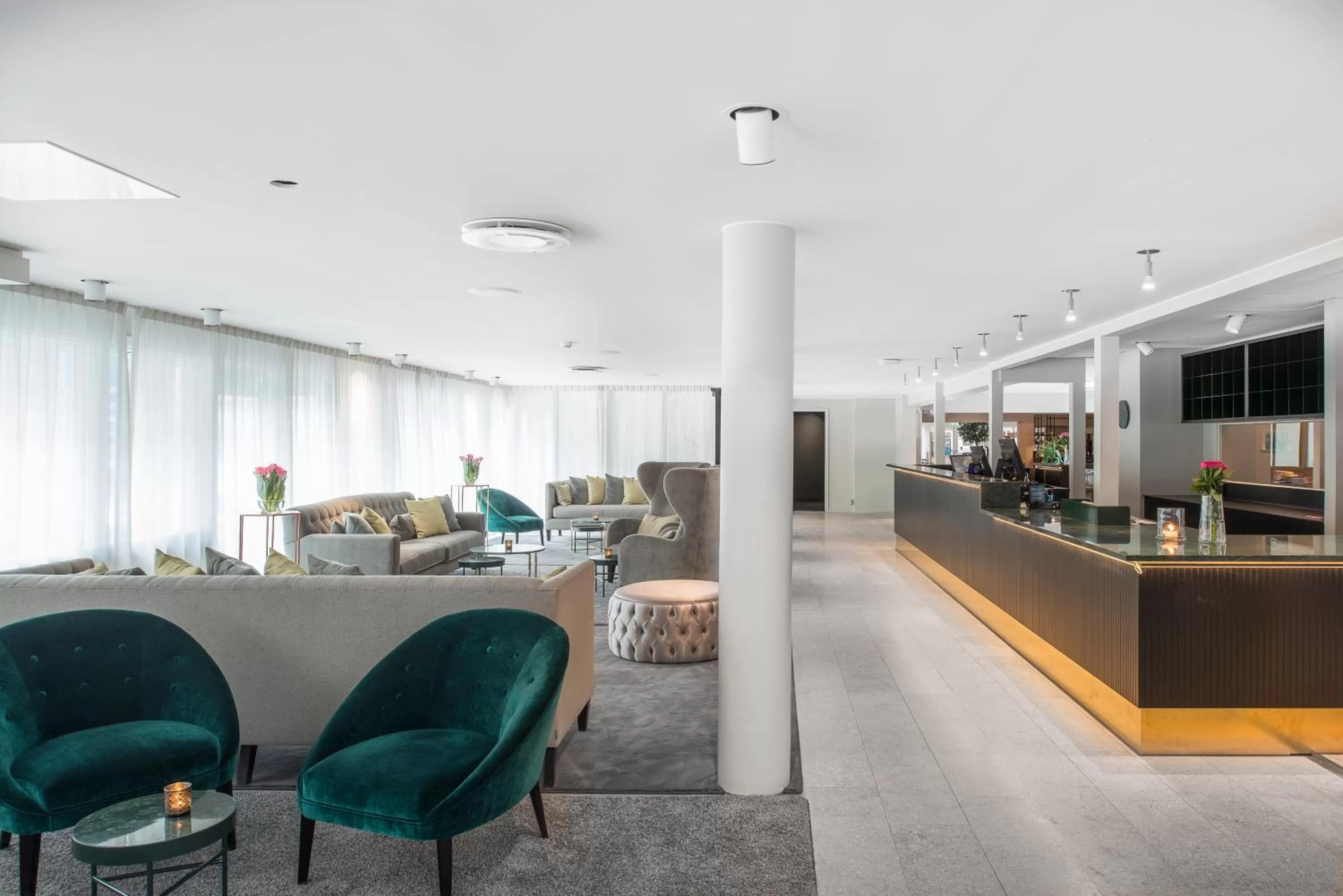 Lobby or reception in Quality Hotel Ekoxen