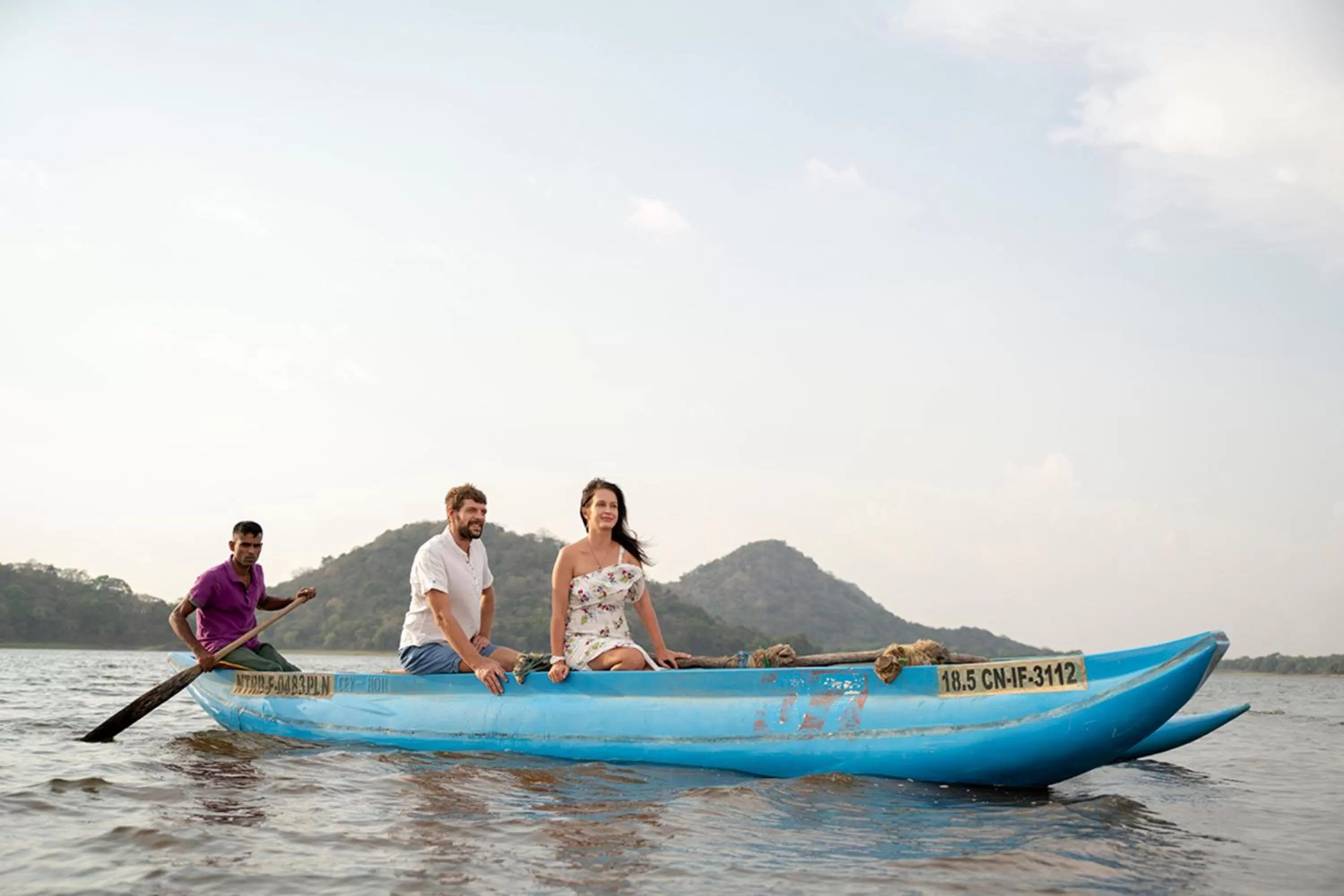 Fishing in Lavendish Lake Giritale - Former Giritale Hotel
