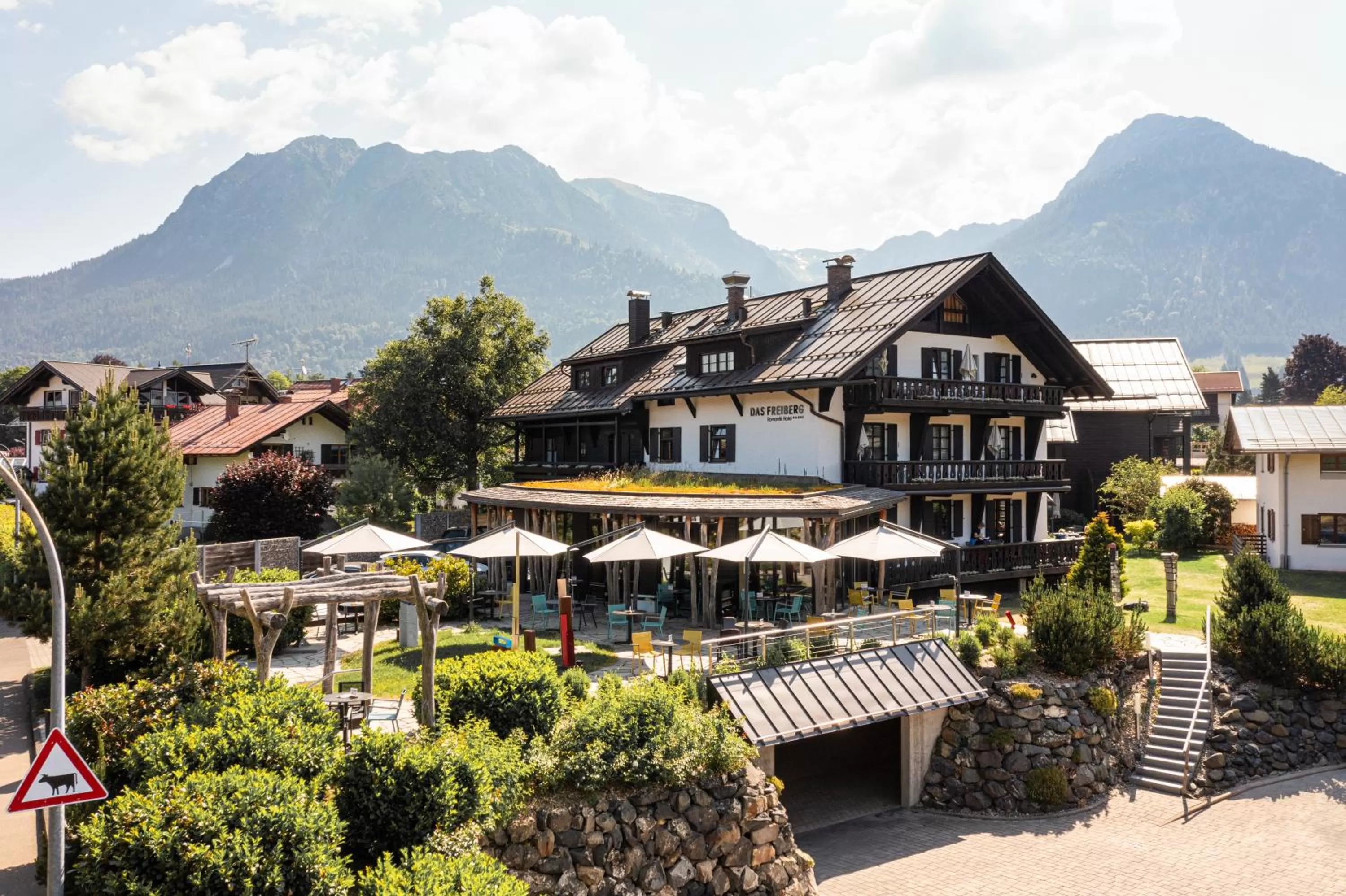 Property Building in Das Freiberg Romantikhotel