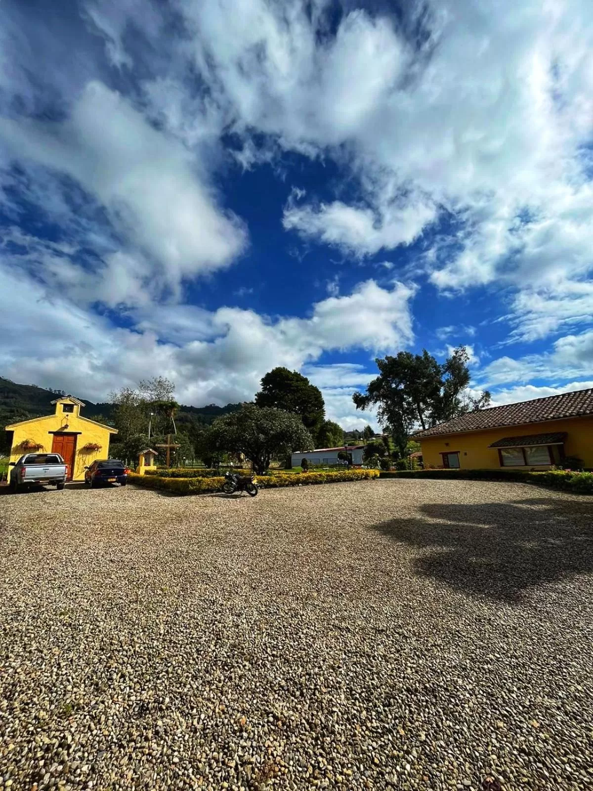 Parking, Beach in Hotel Campestre Franchesca