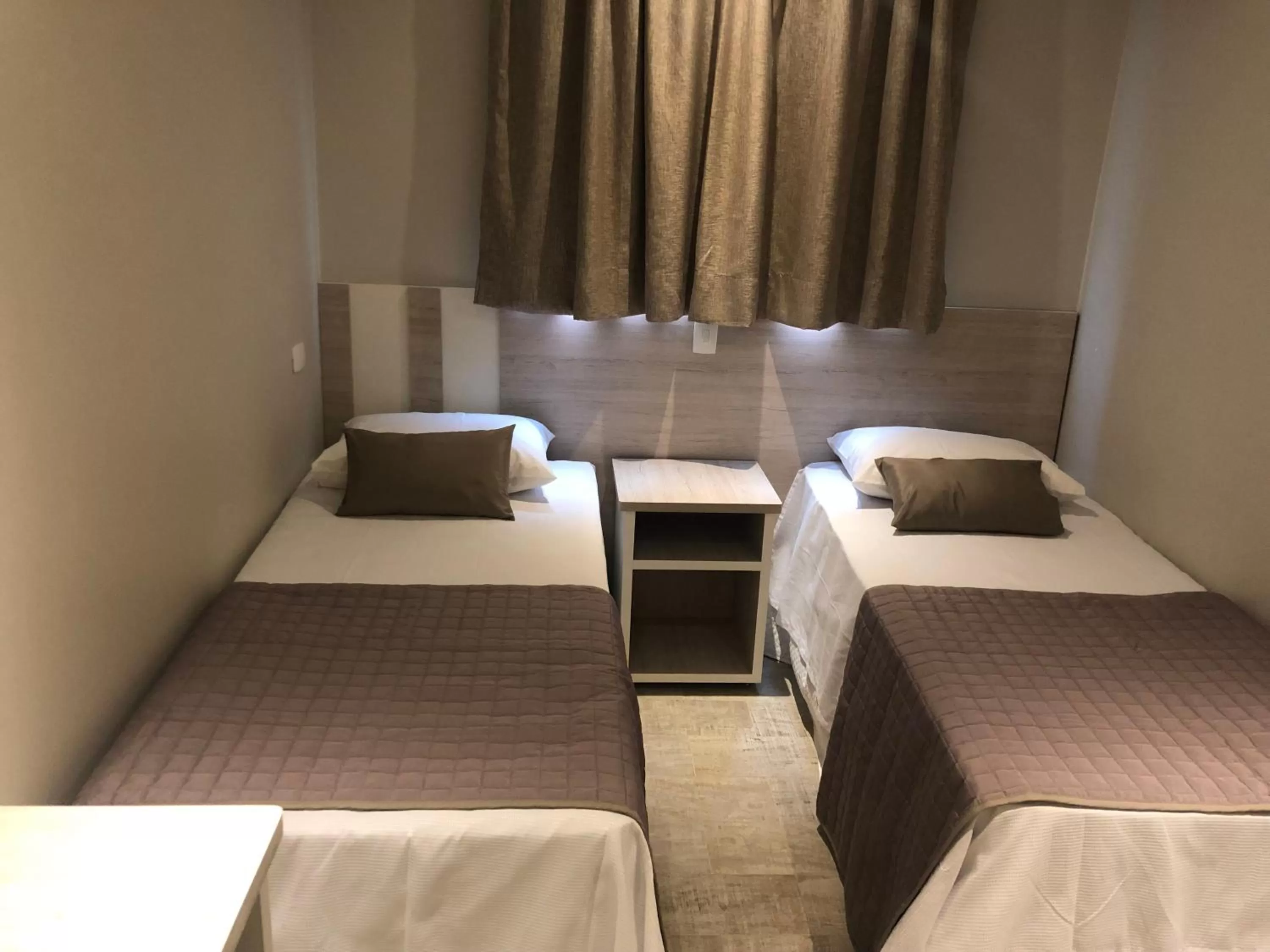 Bed in Jandira Premiêr Hotel