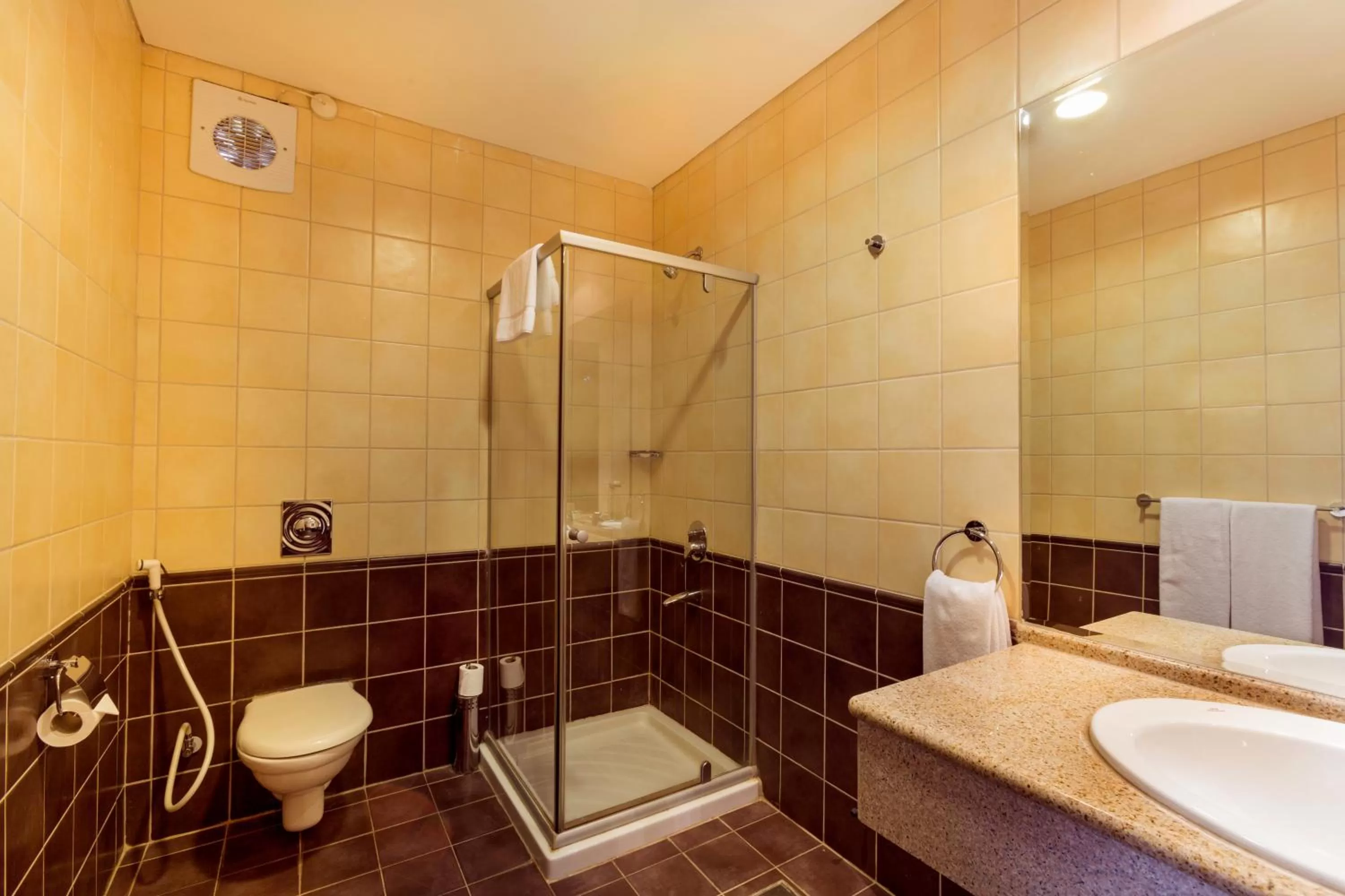 Bathroom in Copthorne Al Jahra Hotel & Resort