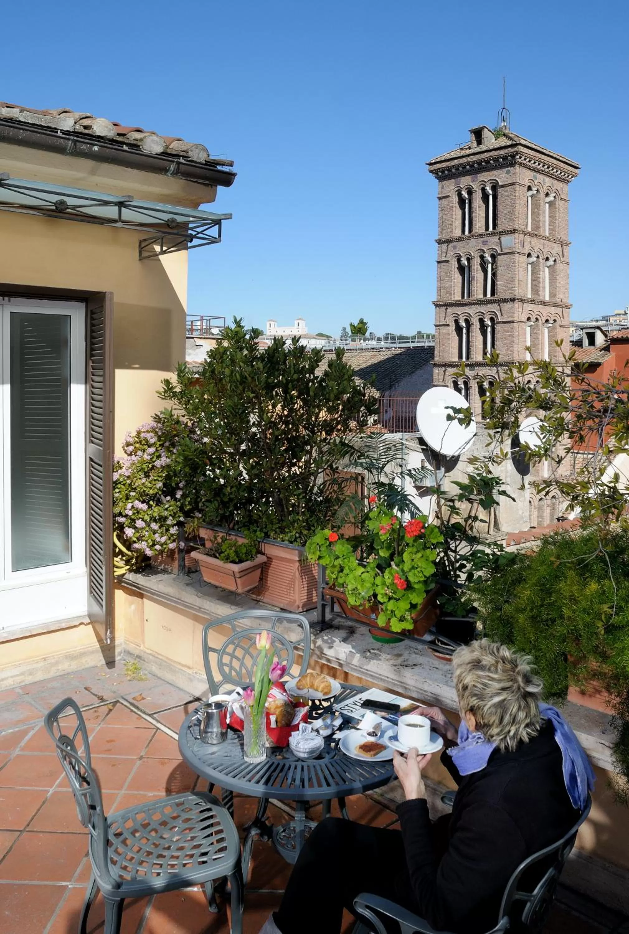 Balcony/Terrace in Parlamento Boutique Hotel